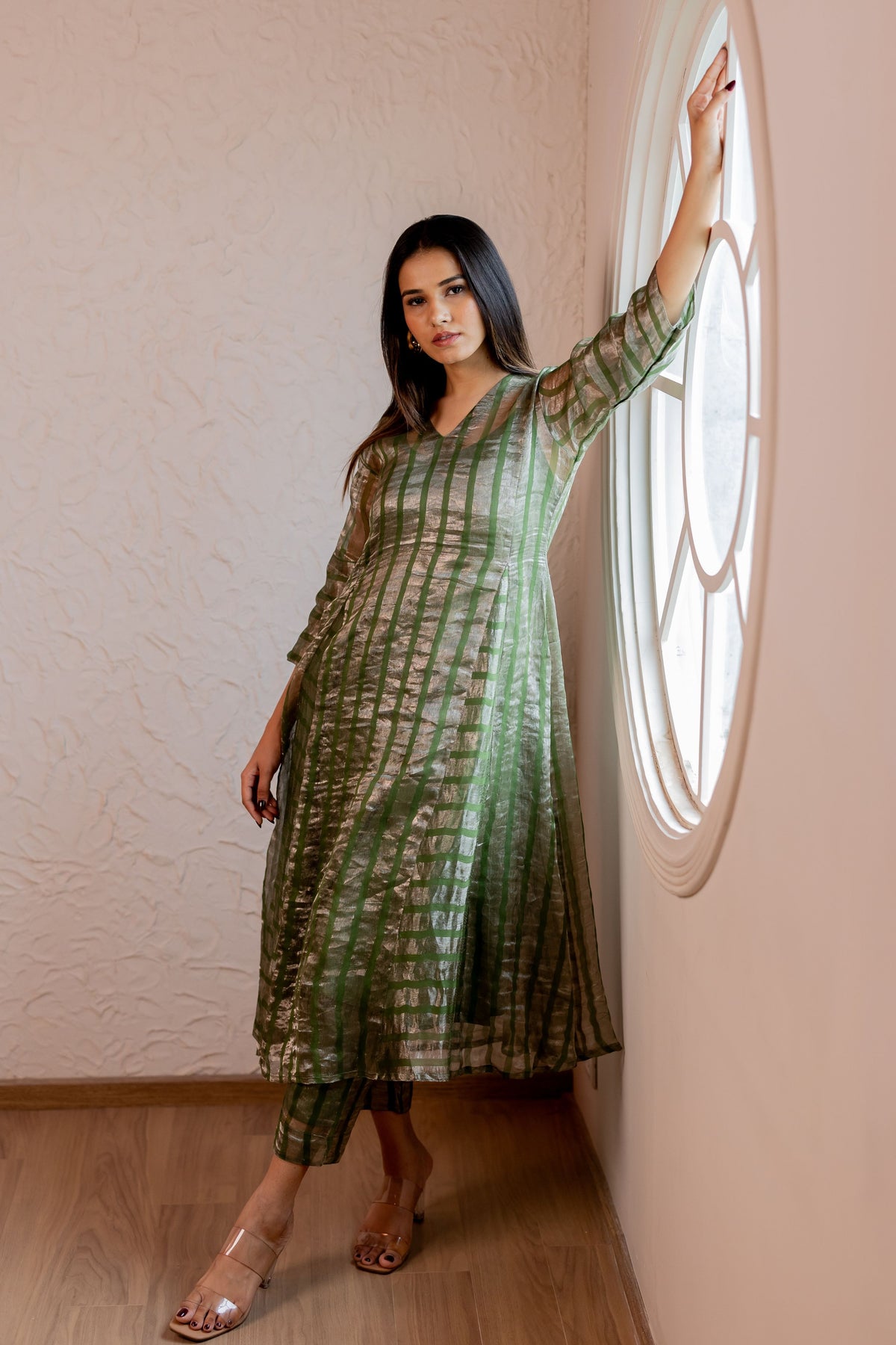 Dvanaa Green Kurta Set