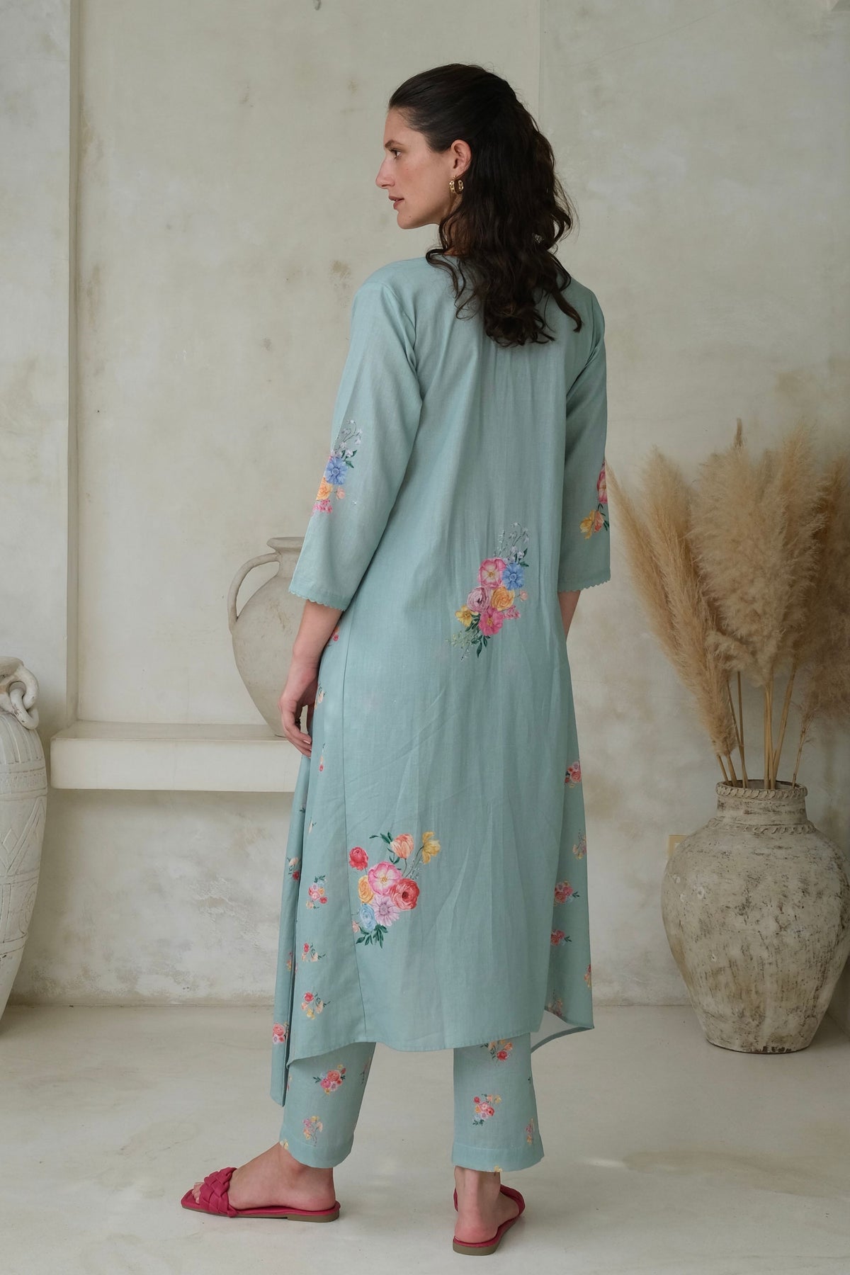 Rosita Aqua Blue Kurta Set