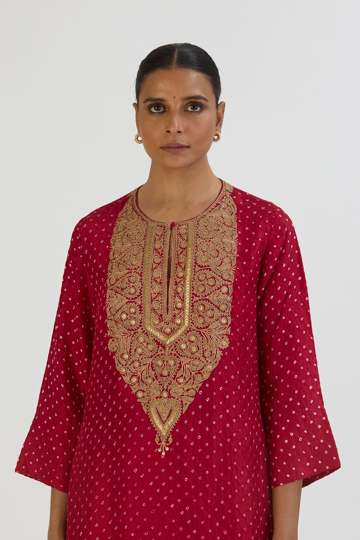 Red Smita Kurta and Pant