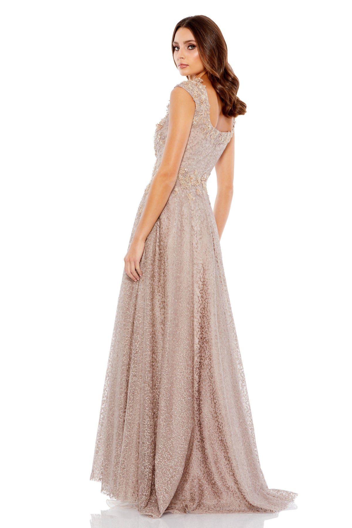 Long Mocha Gown