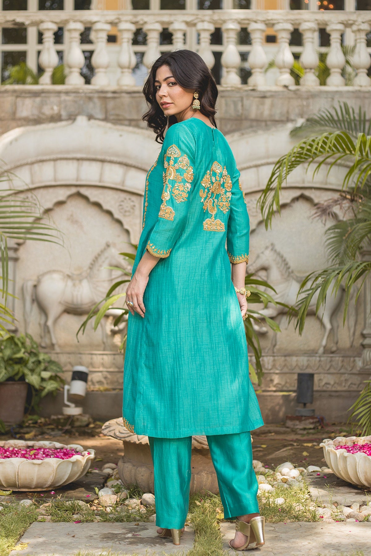 Sea Green Kurta Set