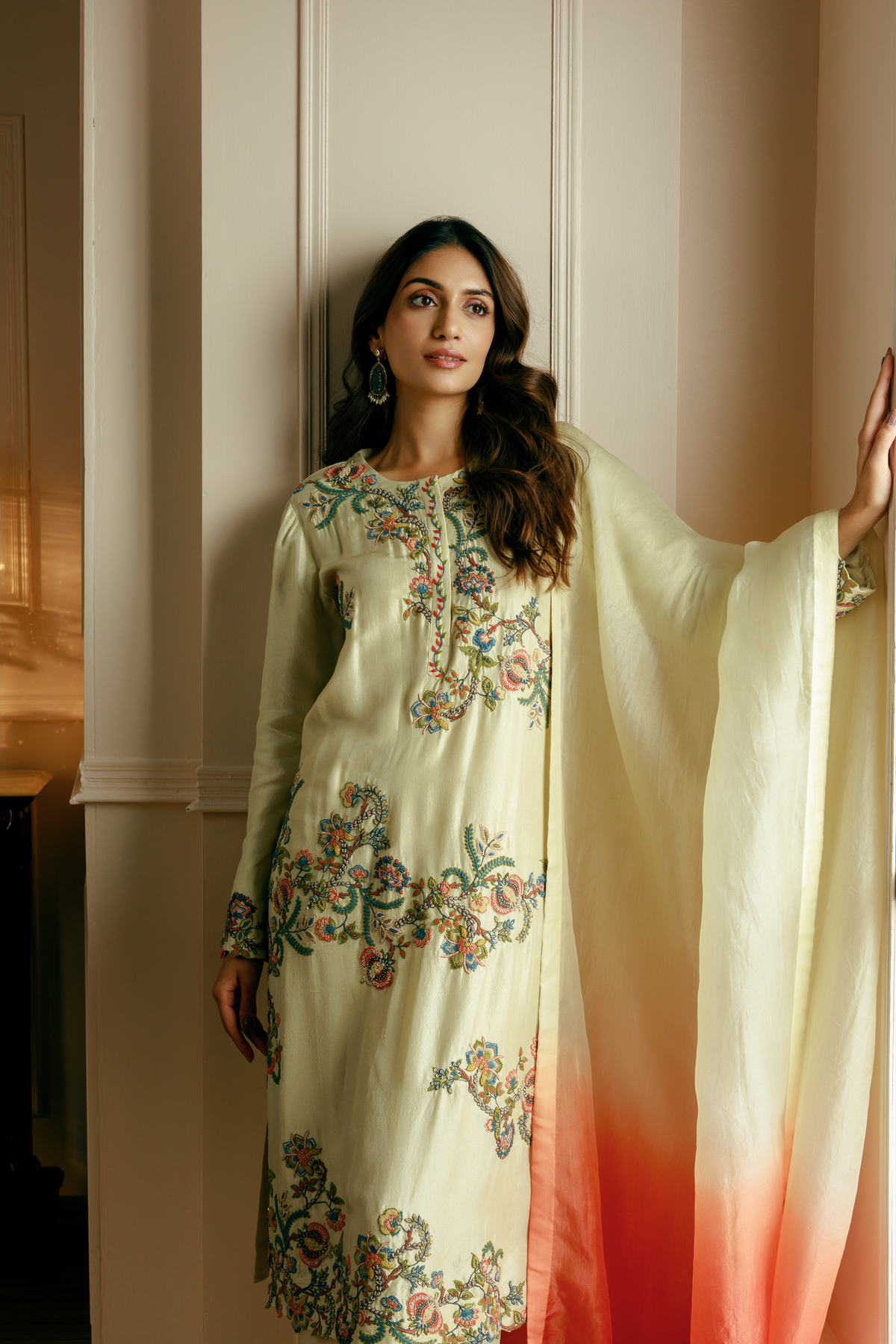 Embroidered Kurta Set