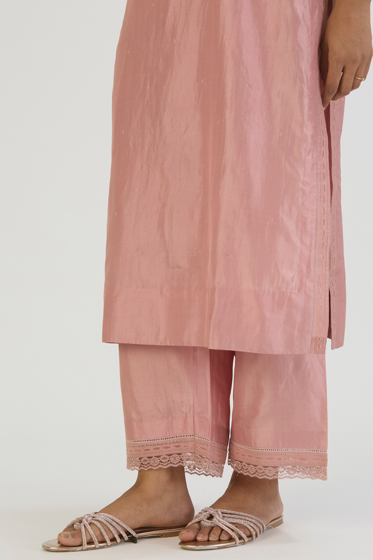 Pink Aastha Kurta and Pant