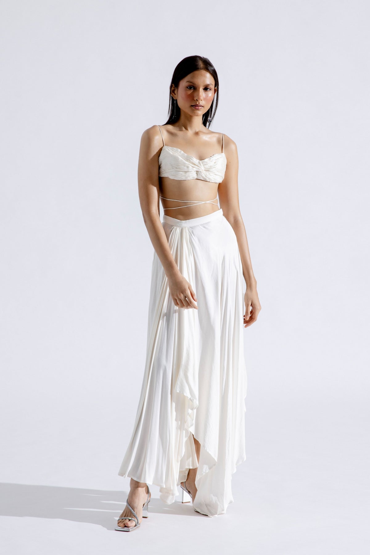 Dove Draped Skirt