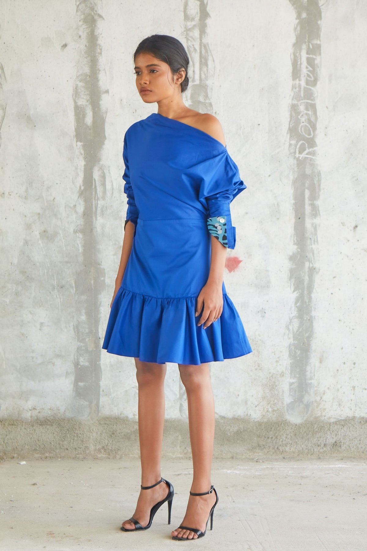 Windowleaf Blue Dress