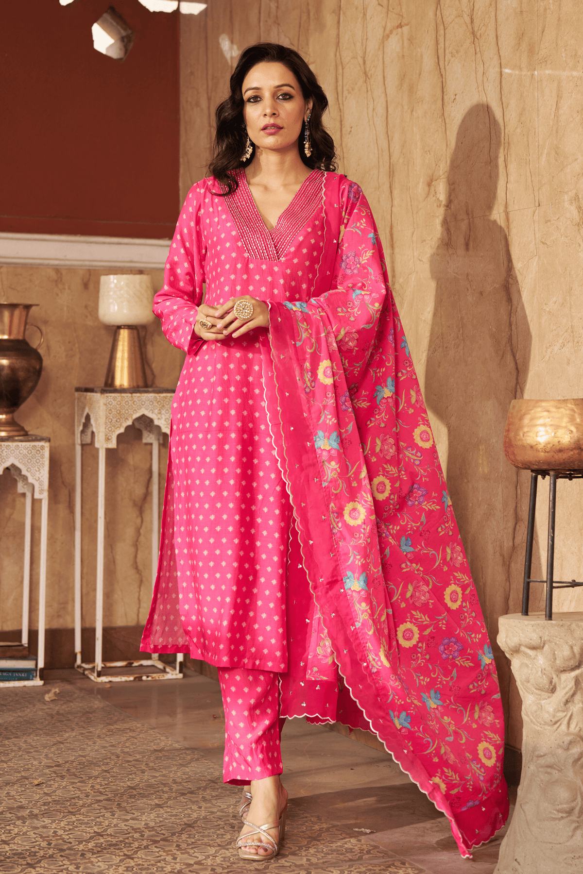 Bia Pink Kurta Set