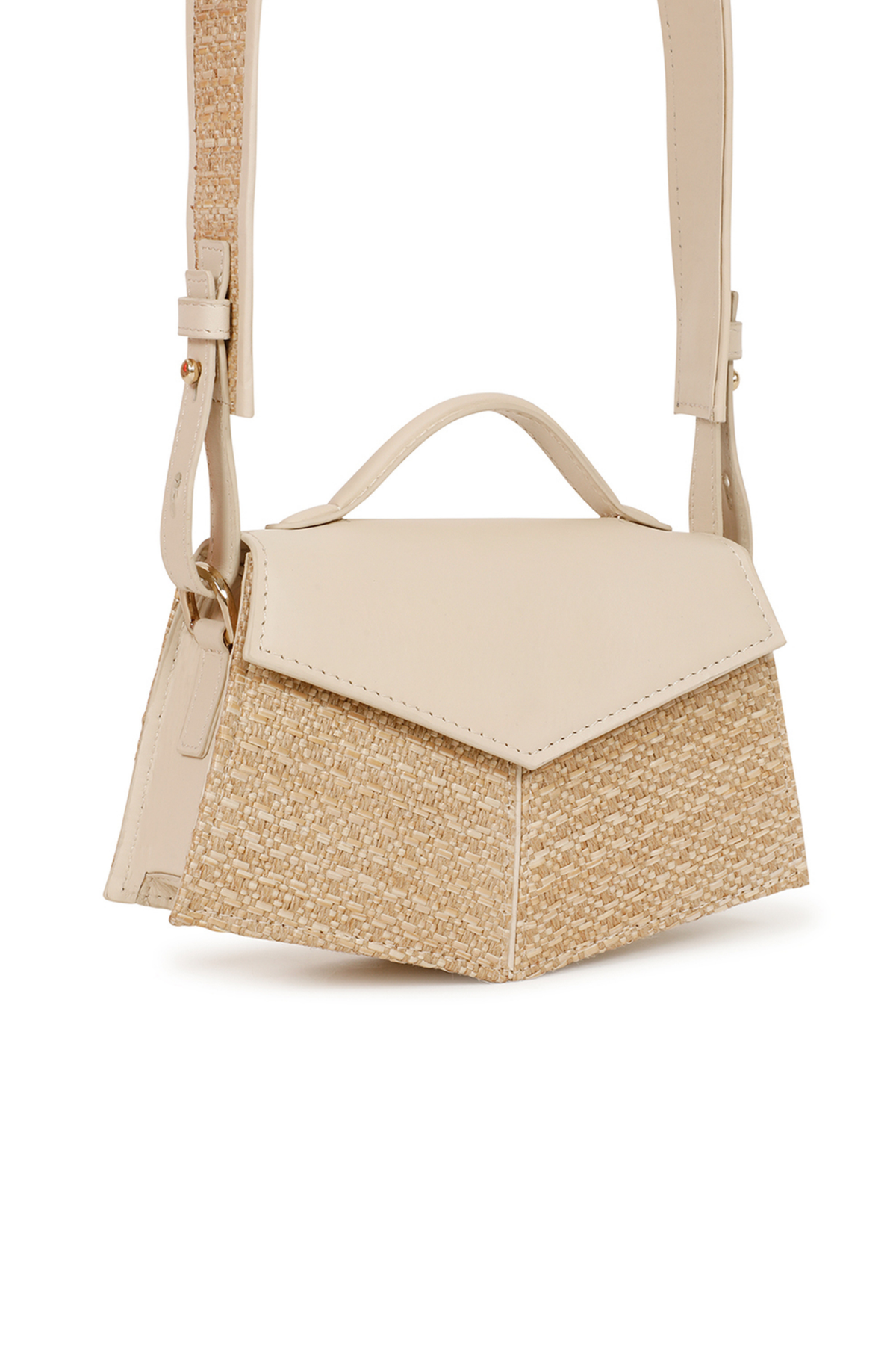 Kendal Raffia Ivory Handbag