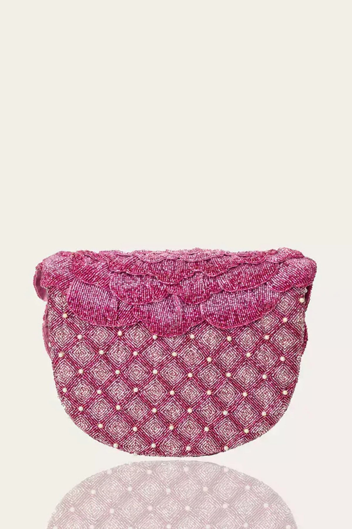 Coco Beaded Sling – Rose