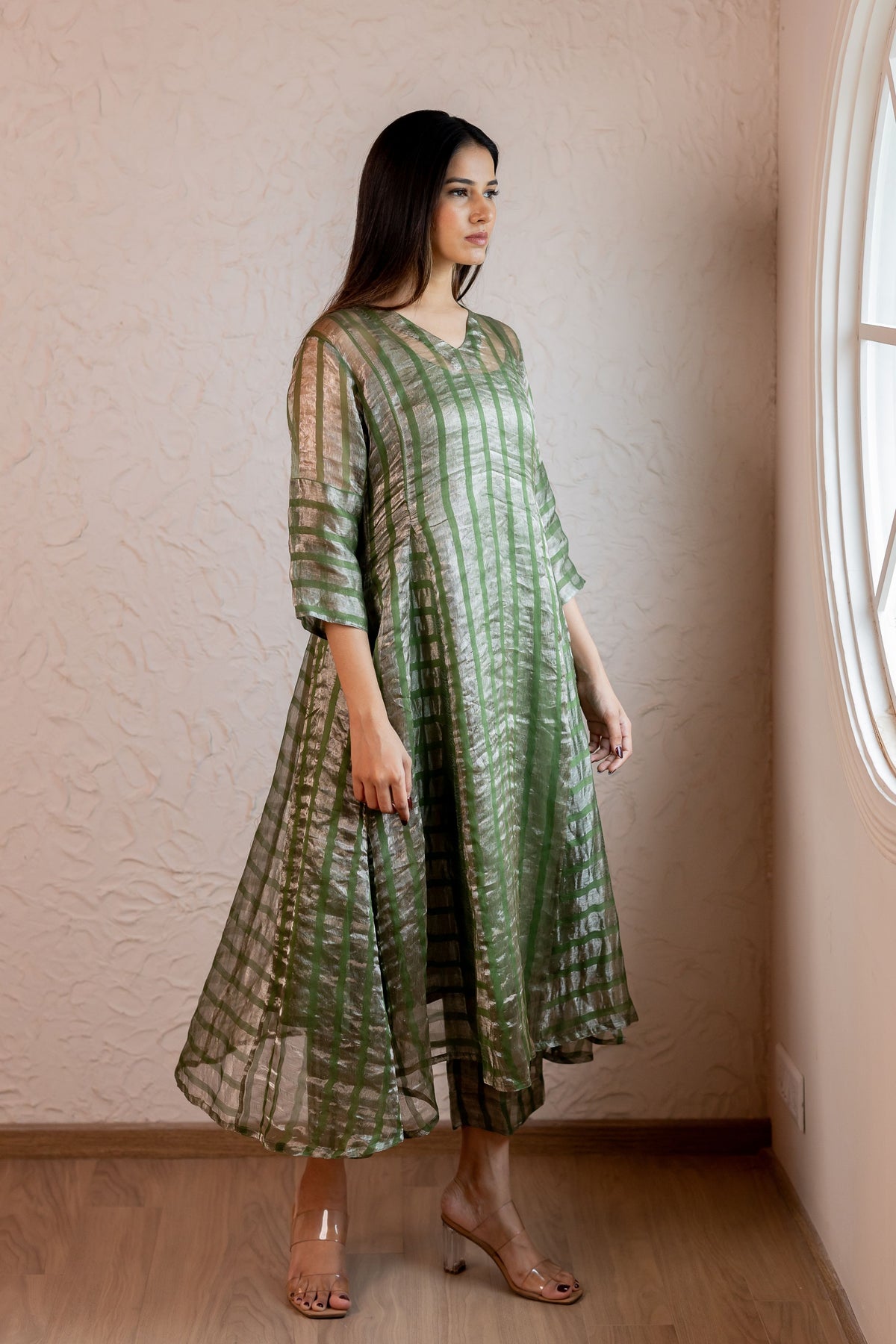 Dvanaa Green Kurta Set