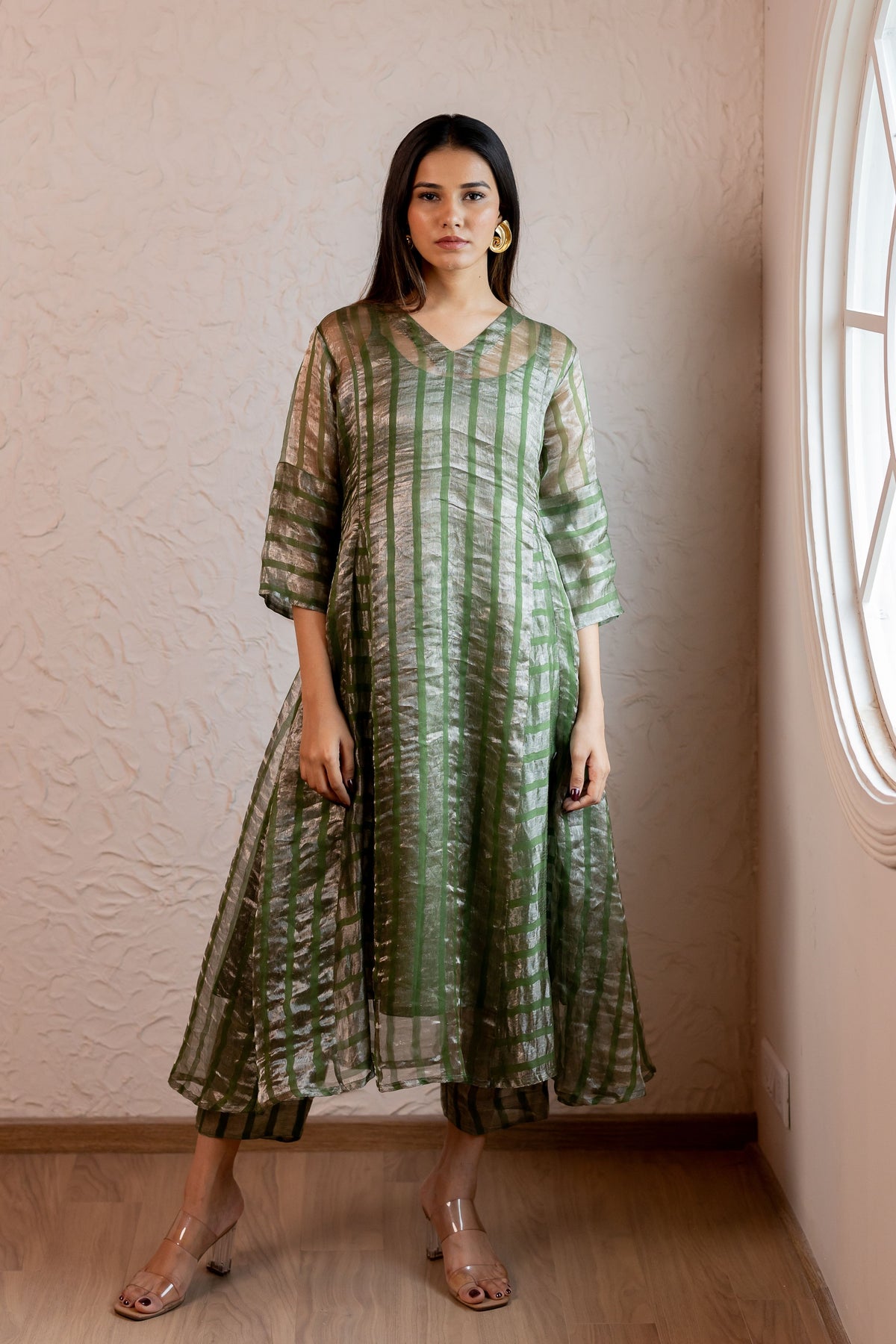 Dvanaa Green Kurta Set