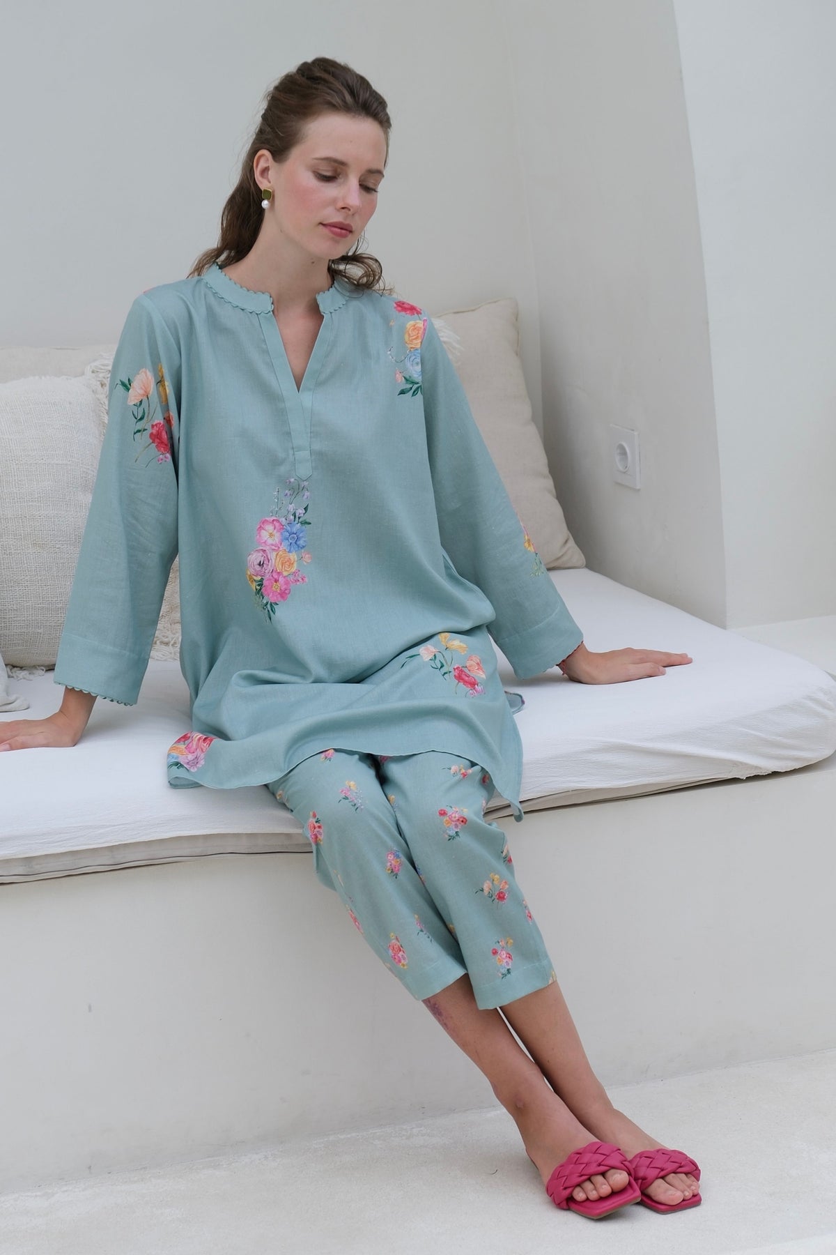 Rosita Aqua Blue Tunic