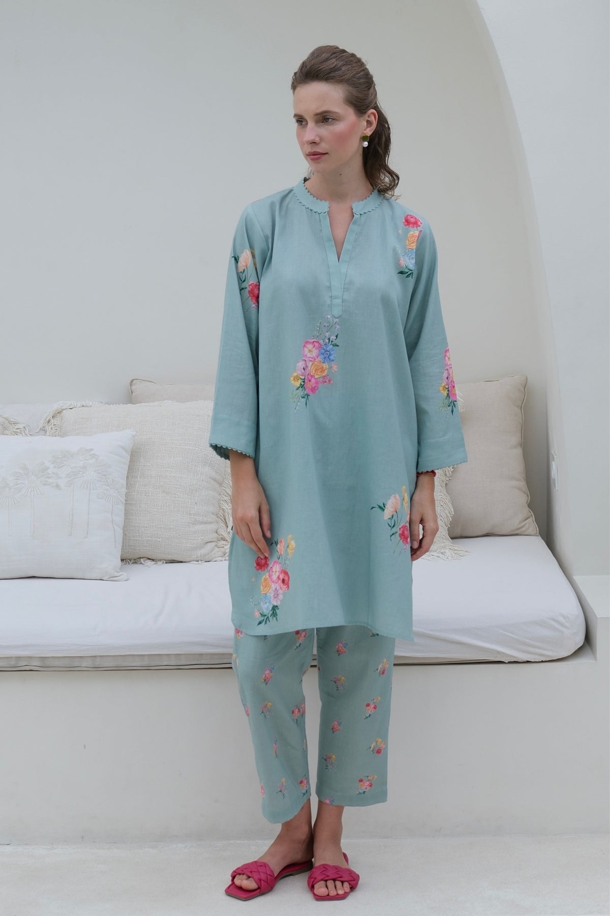 Rosita Aqua Blue Tunic