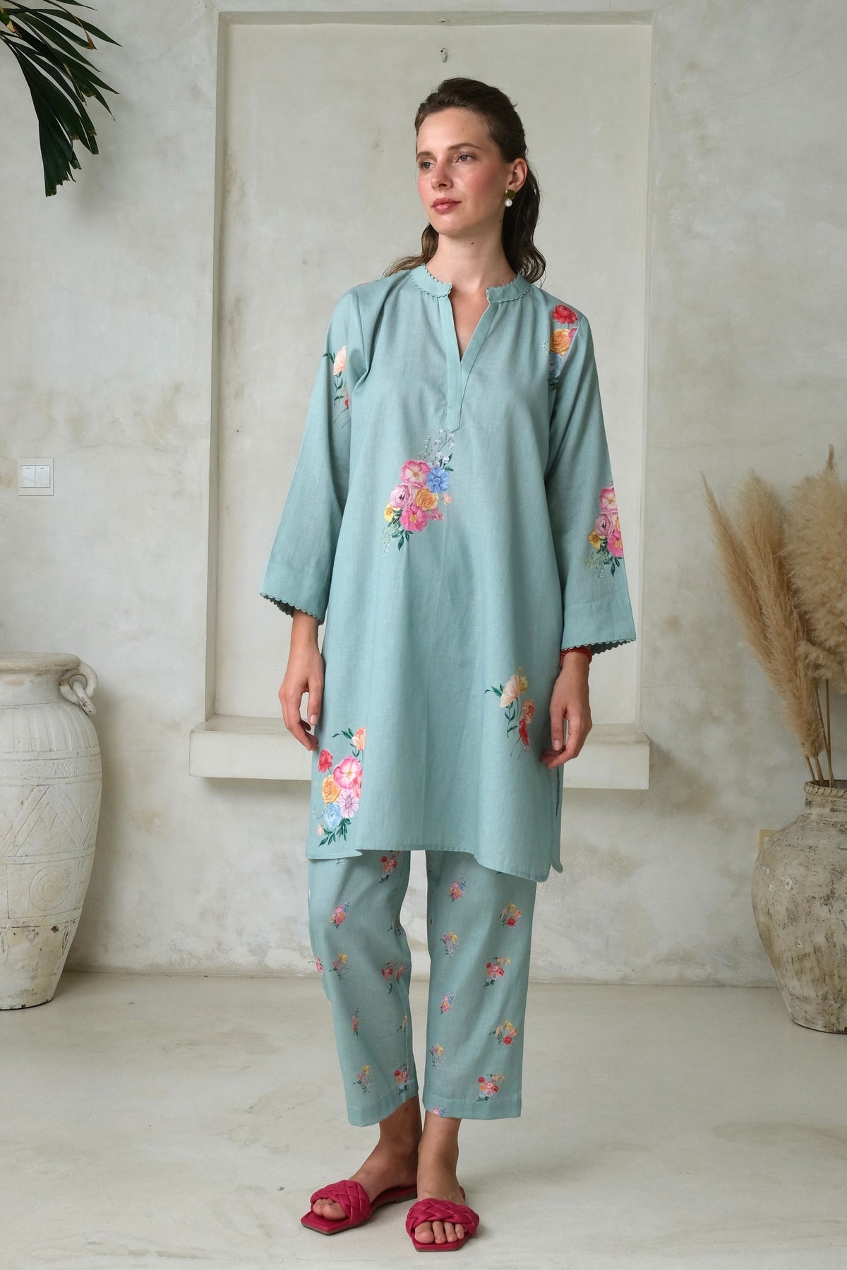 Rosita Aqua Blue Tunic