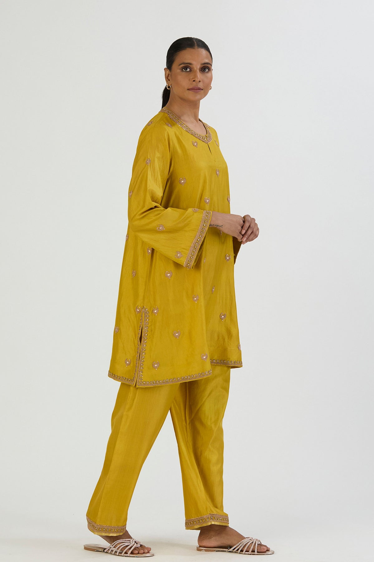 Lime Taavi  Kurta and Pant