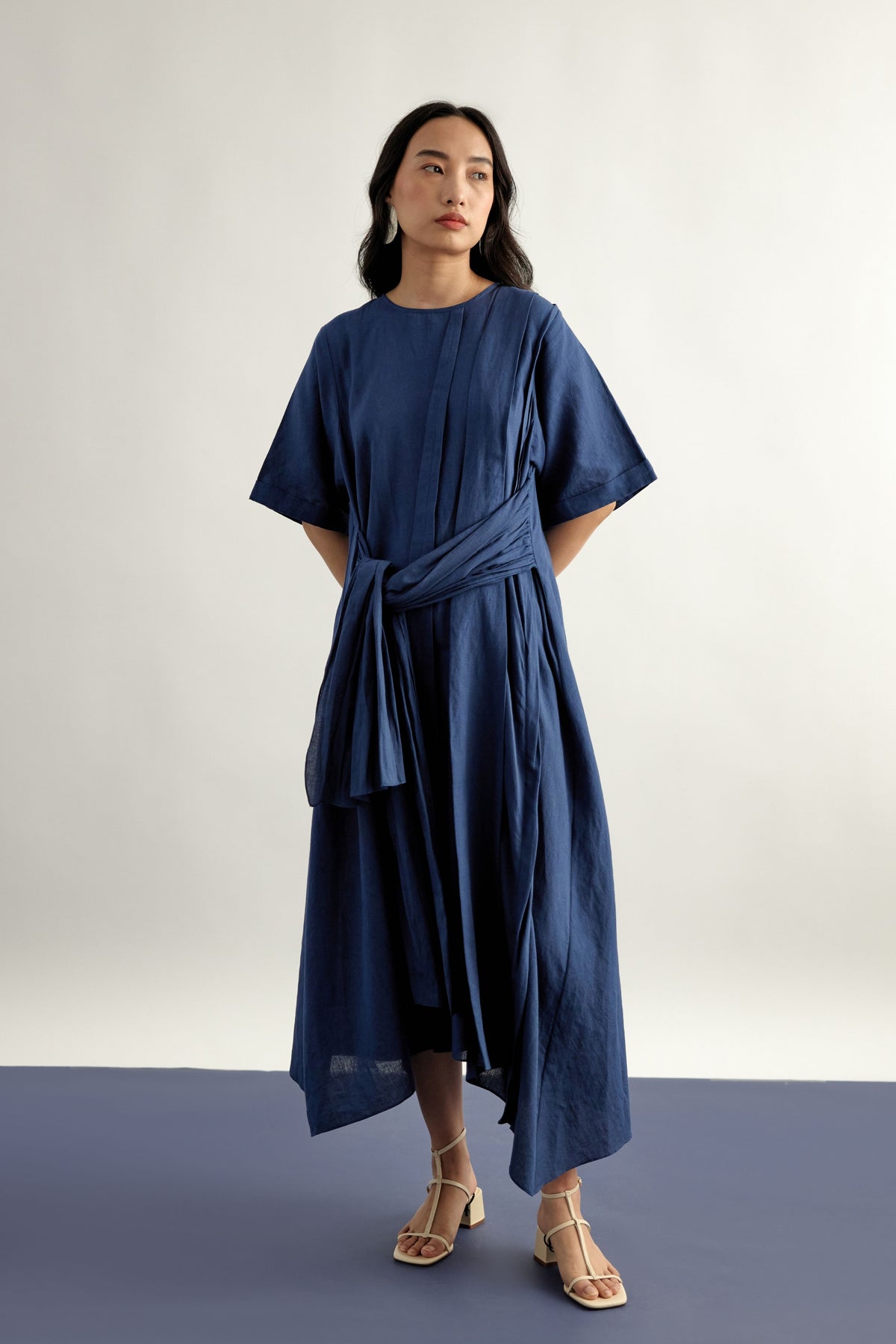 Echo Navy Ridge Dress