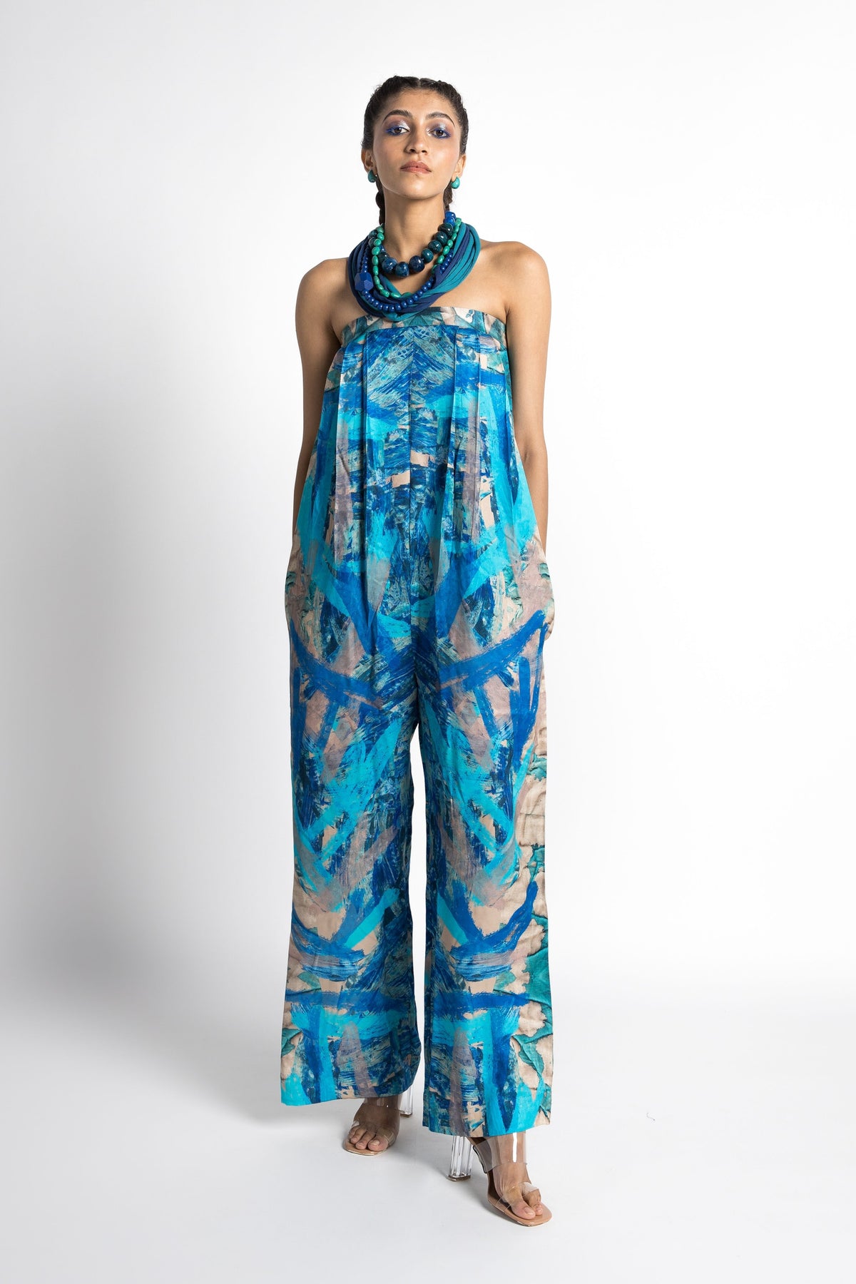 Turquoise Jumpsuit