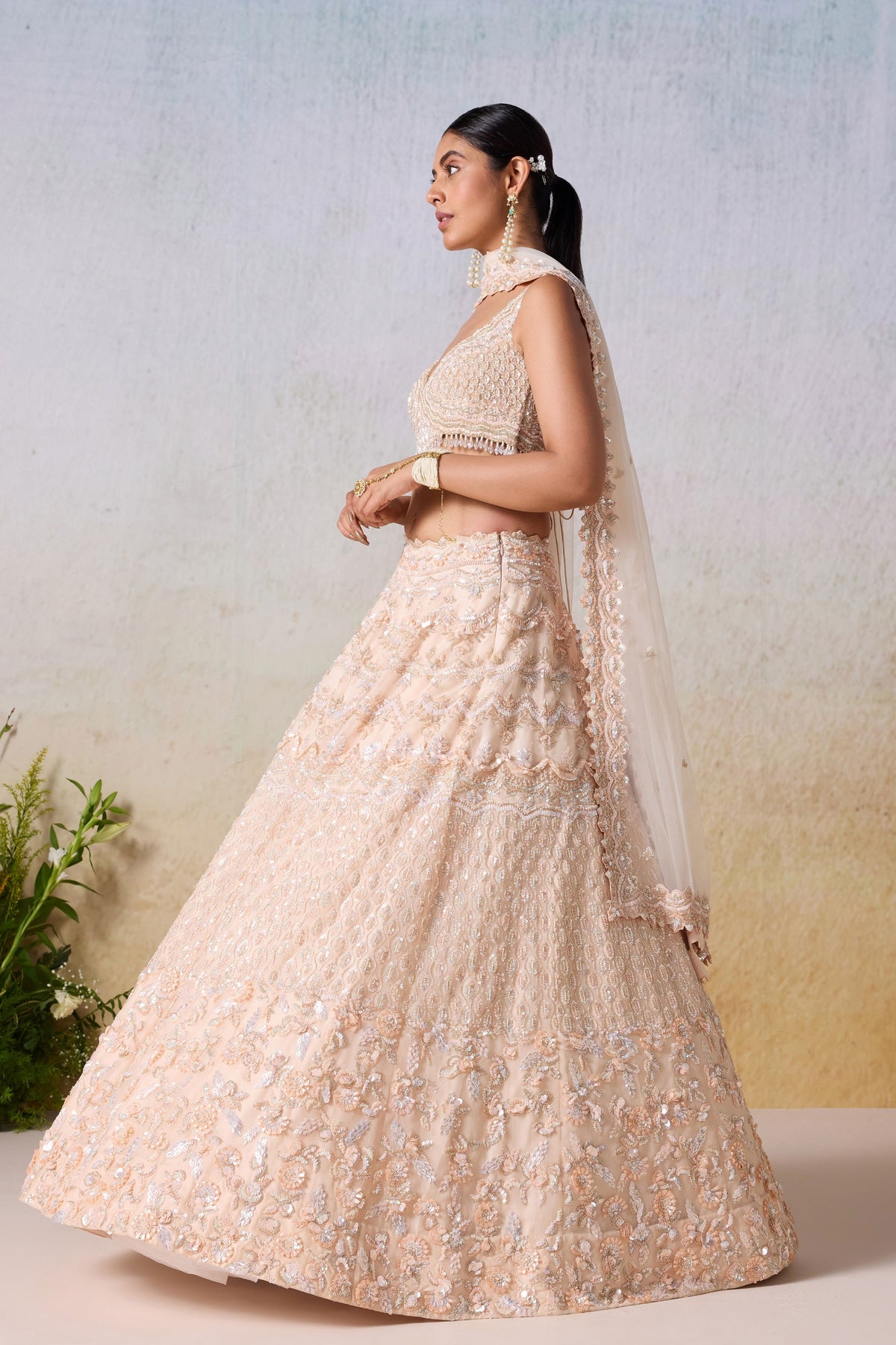 Seashell Lehenga