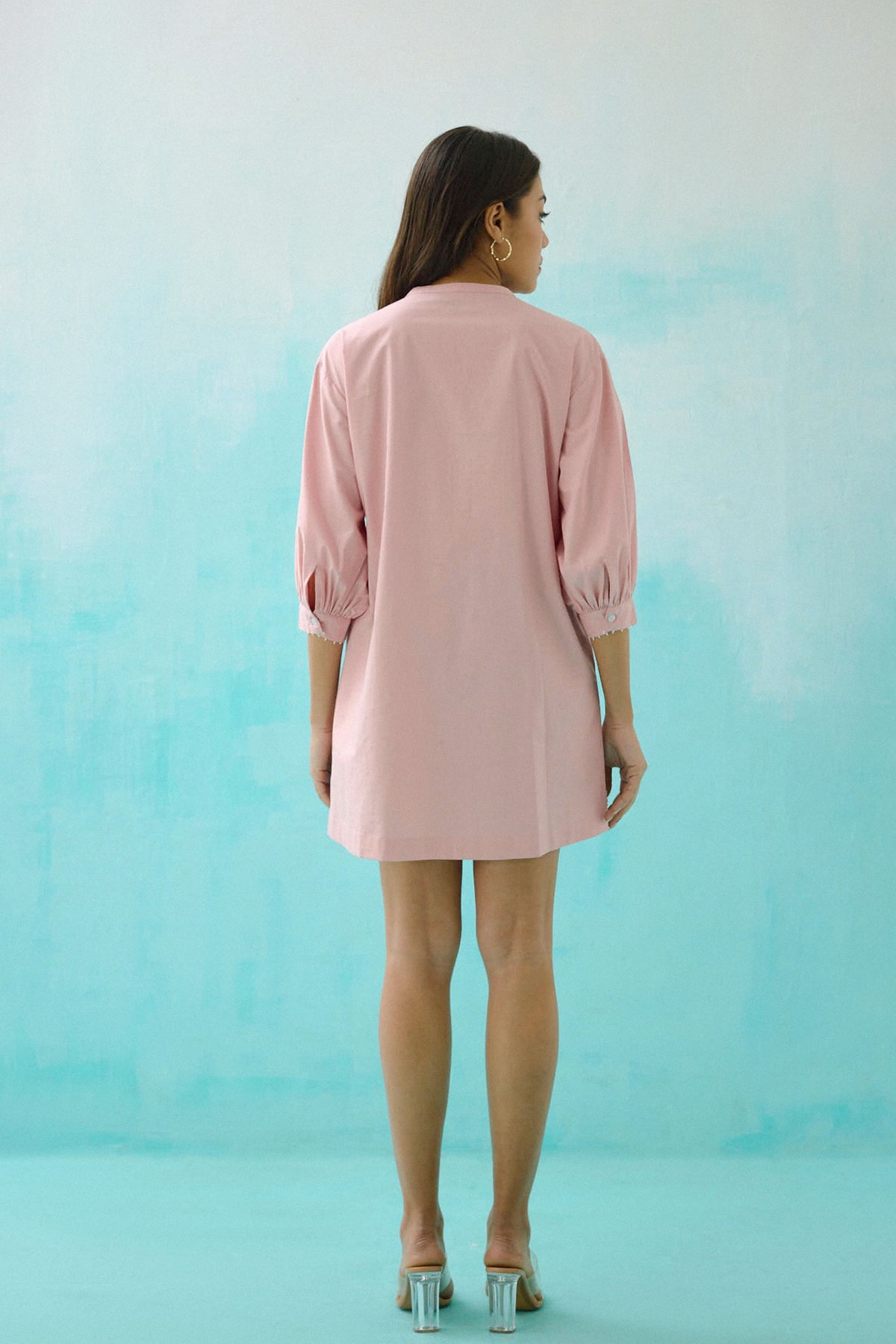 Blush Pink Idealist Shift Dress