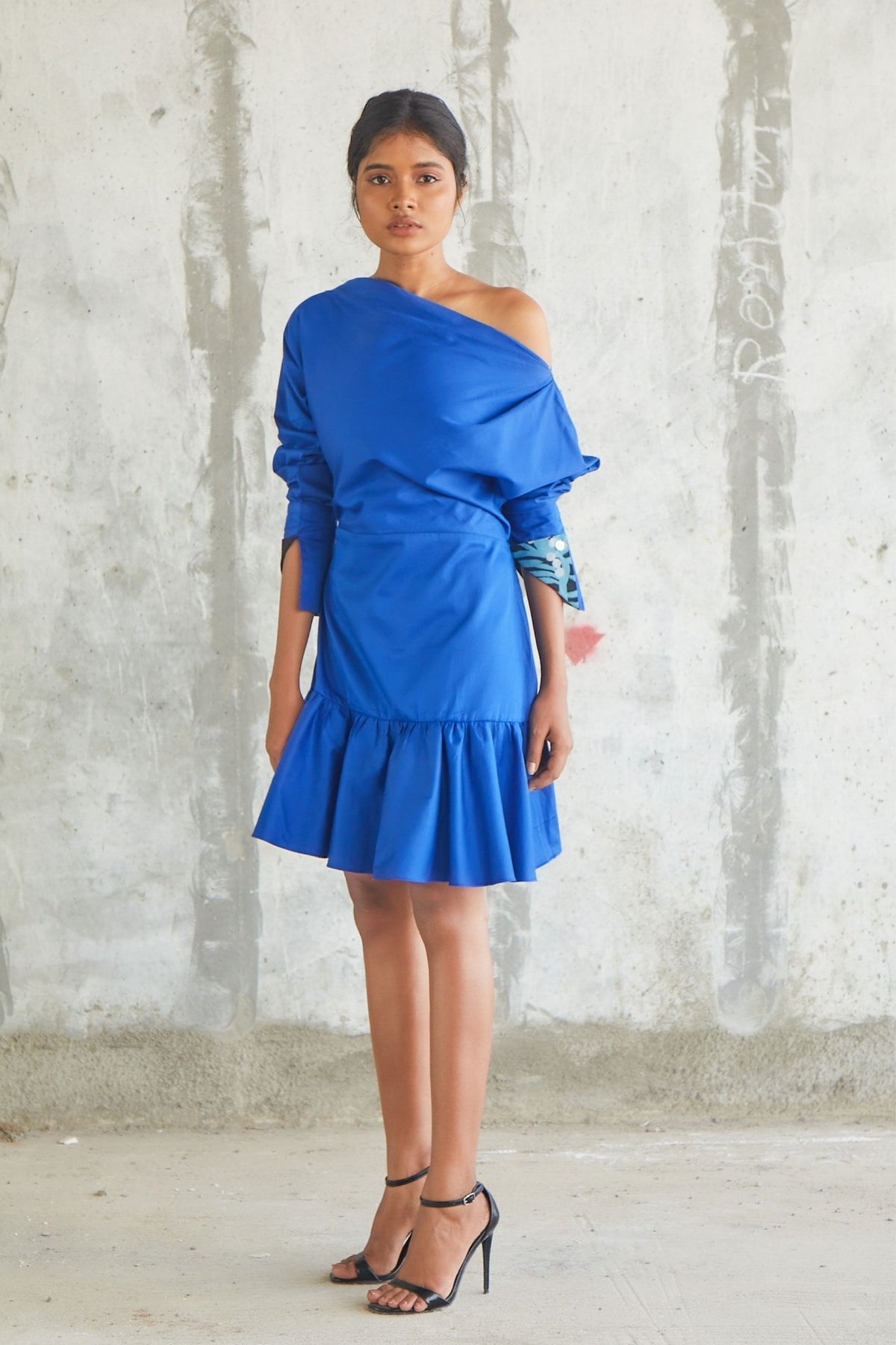 Windowleaf Blue Dress