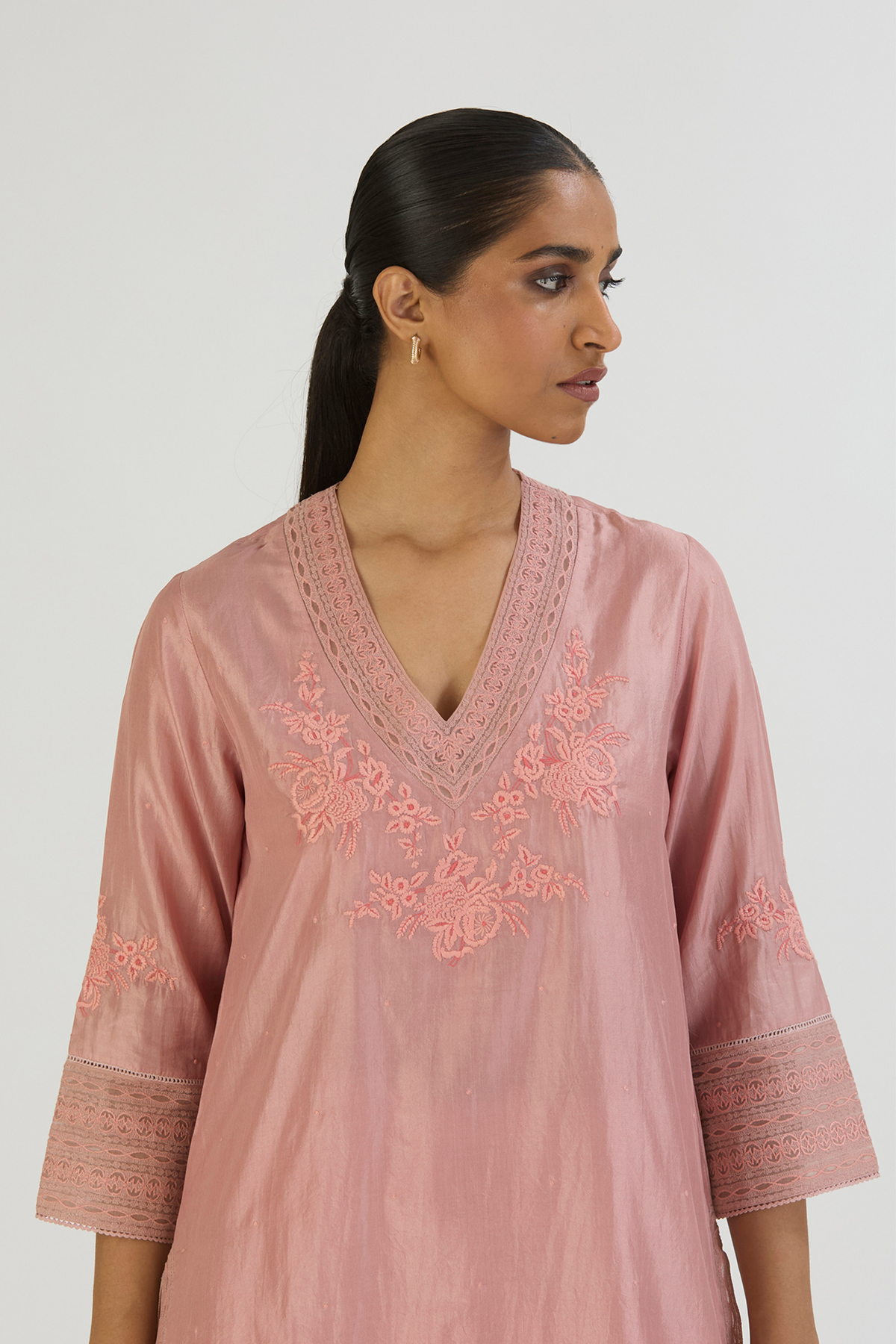 Pink Aastha Kurta and Pant