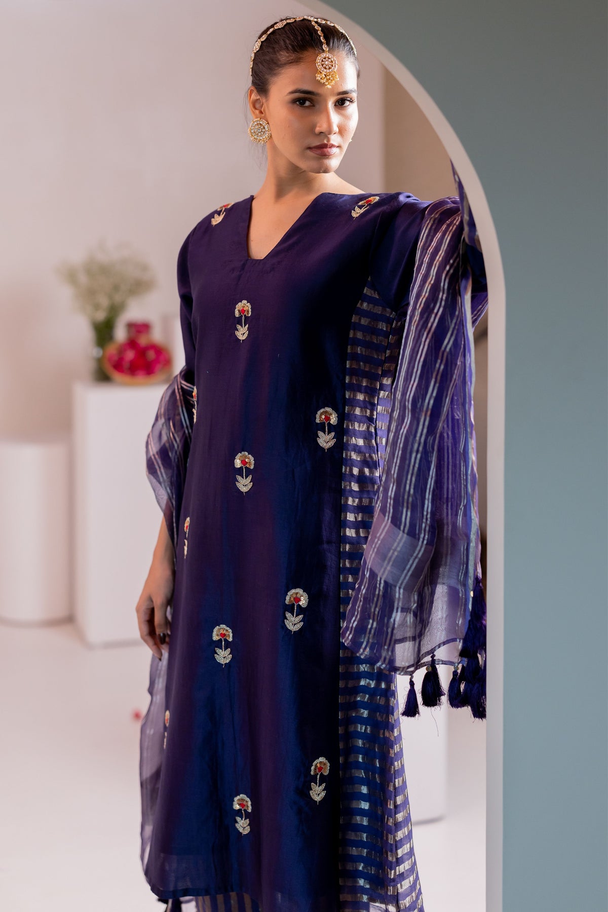 Revaa Blue Kurta Set