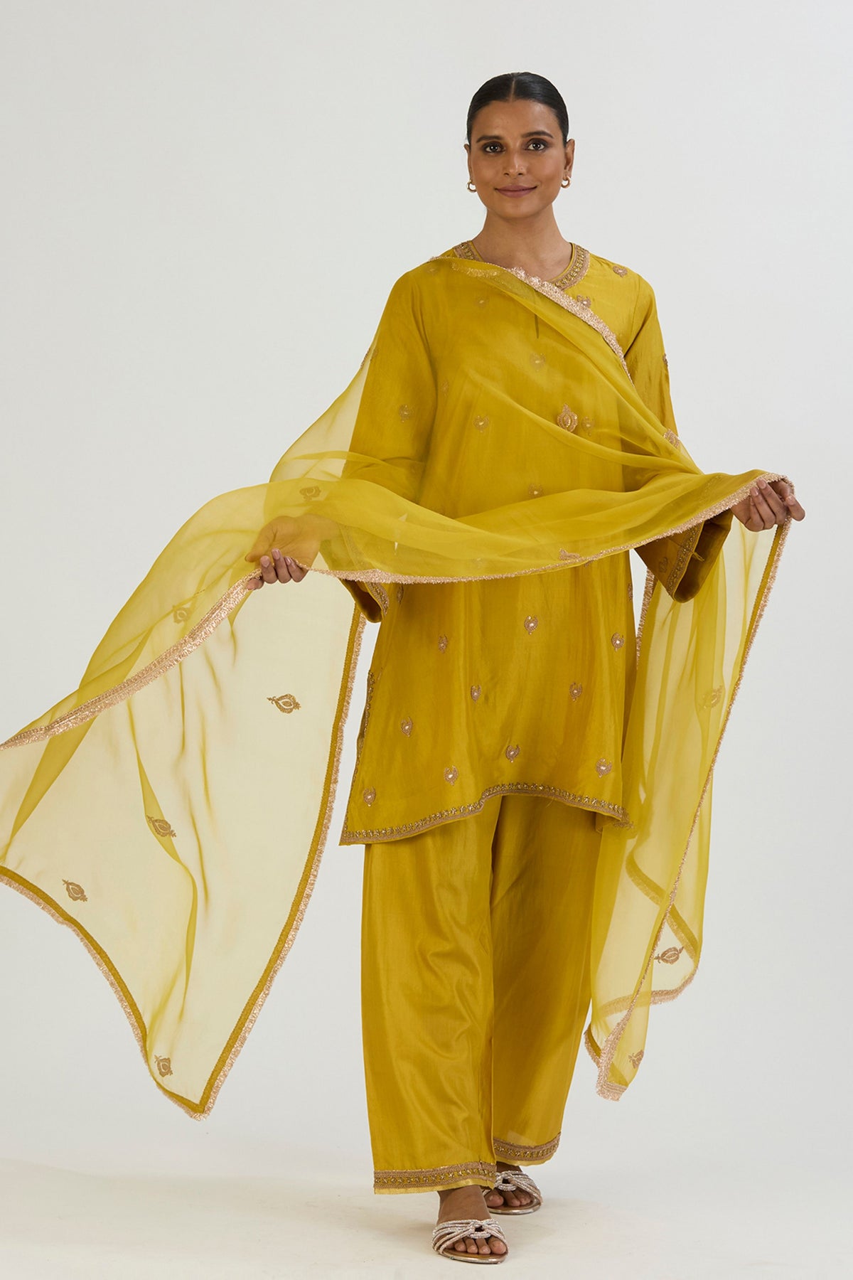 Lime Taavi  Kurta and Pant