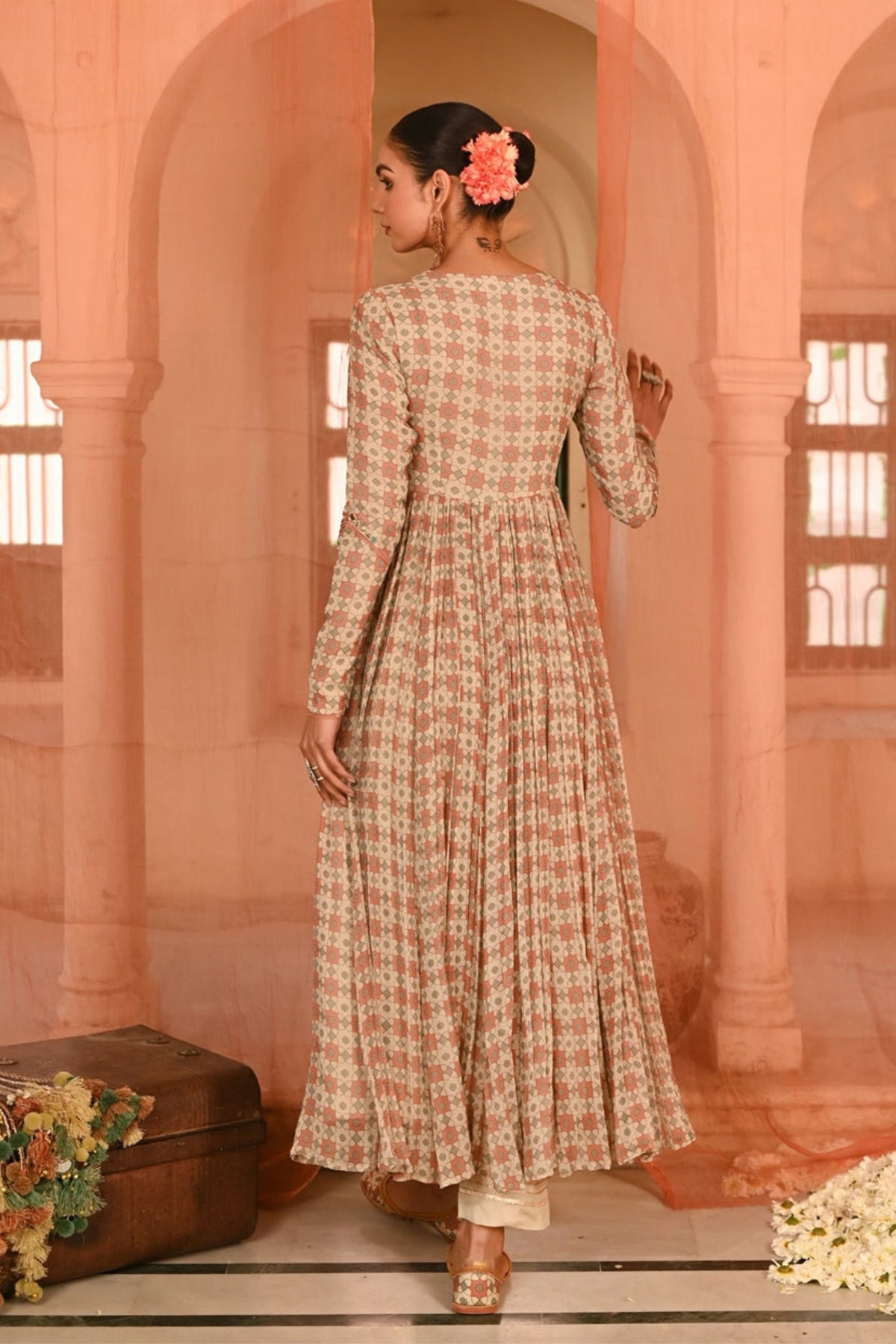 Seesh Mahal Anarkali Set