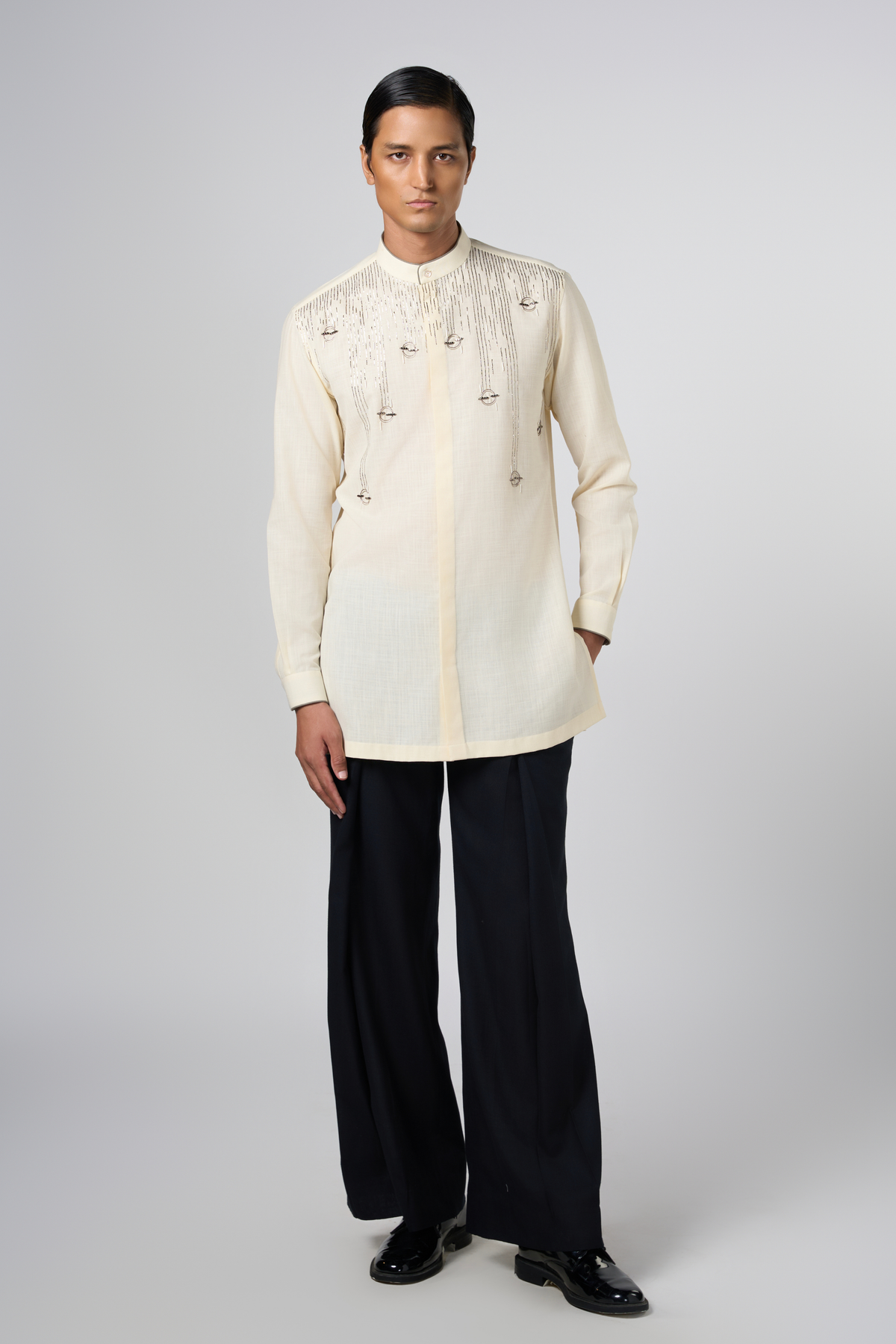 Pitta Ivory Shirt Kurta