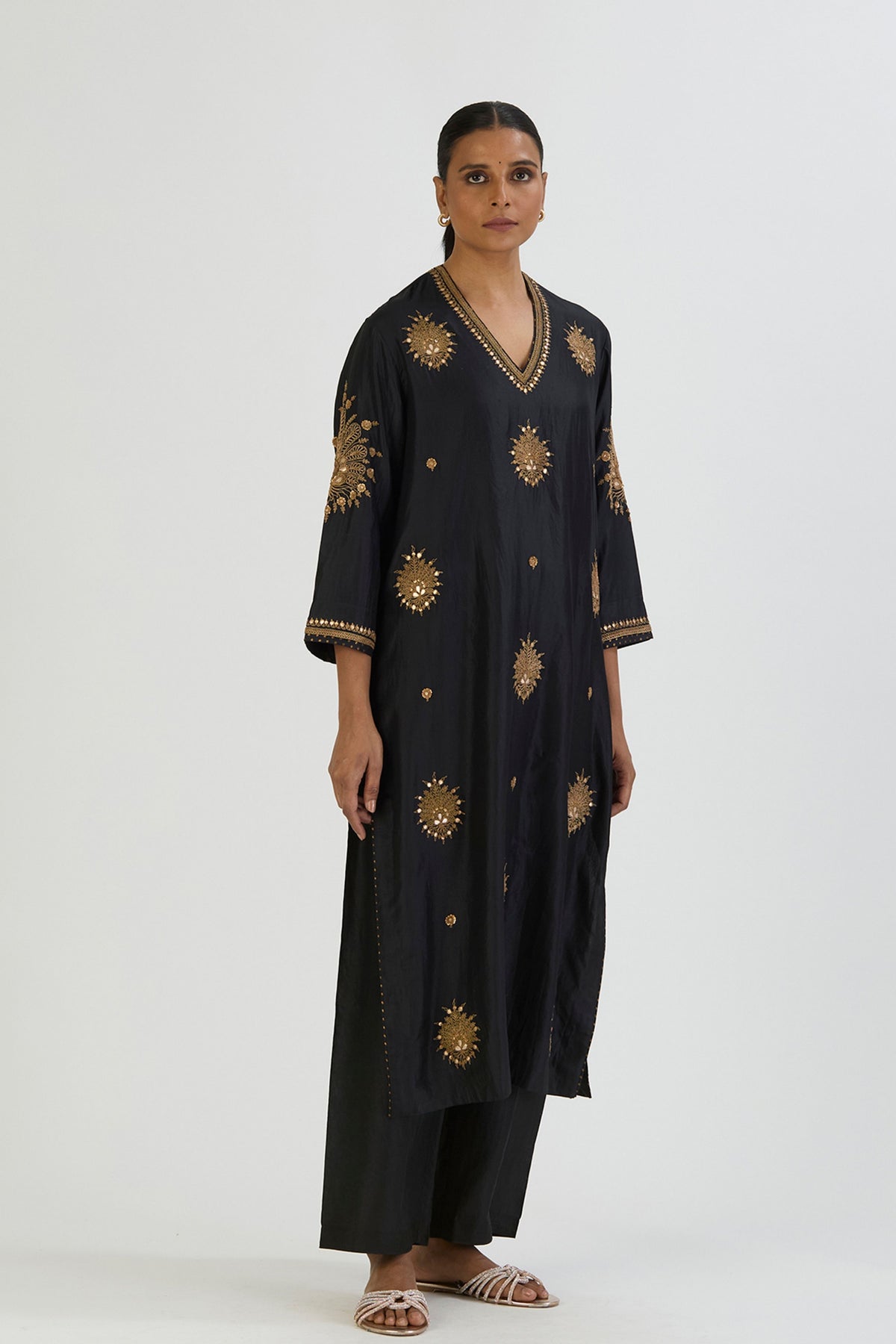 Black Tanisha Kurta and Pant