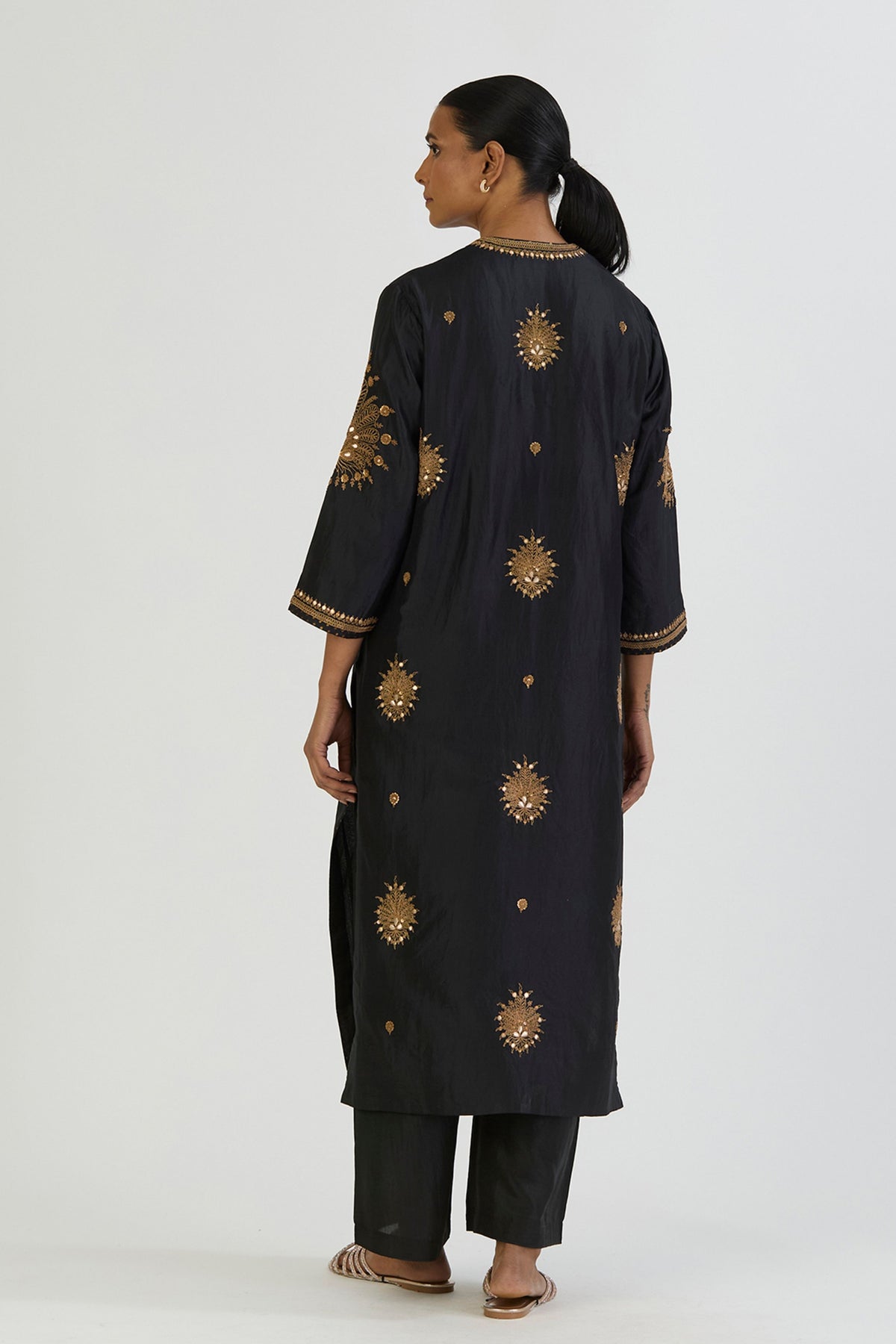 Black Tanisha Kurta and Pant