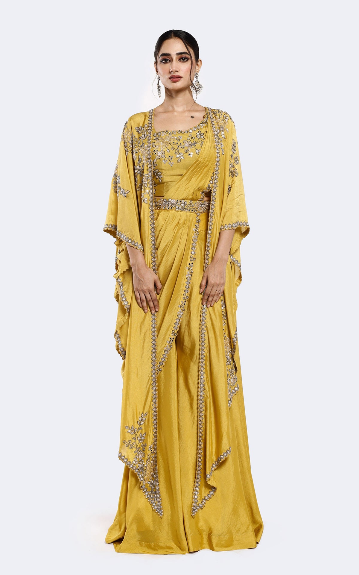 Kaftan Silk Drape Saree