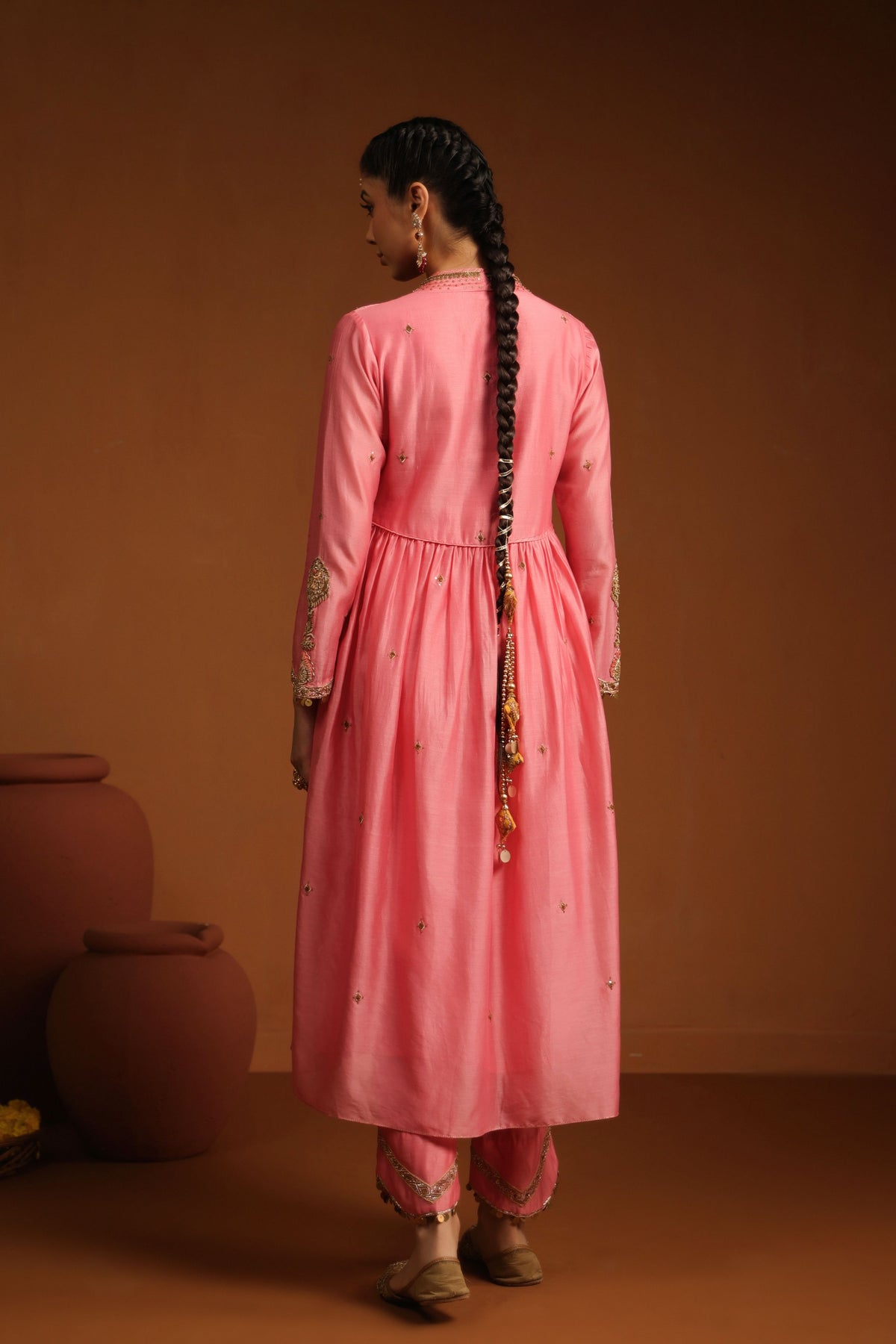 Gulaabi Kurta Set