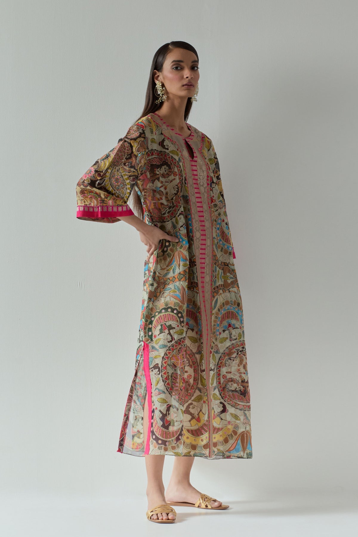 Multi Color Kaftan