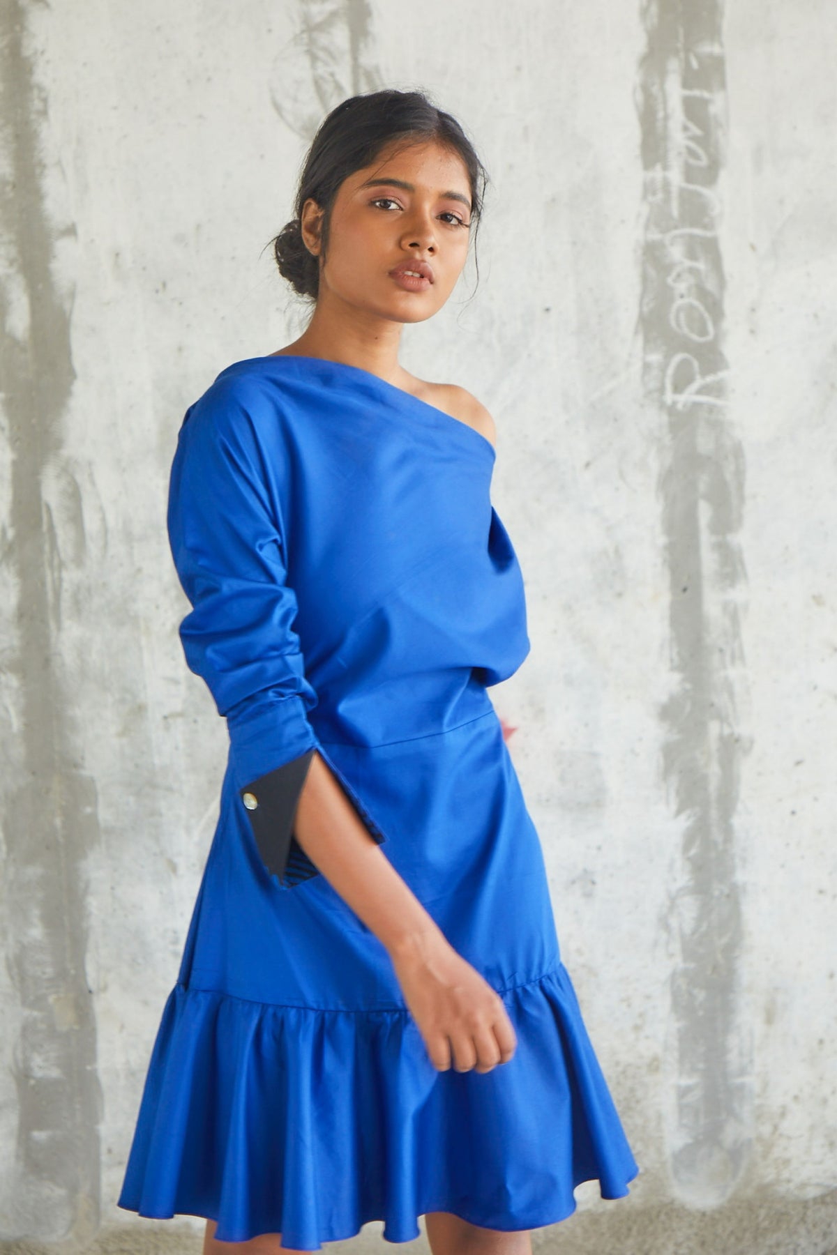 Windowleaf Blue Dress