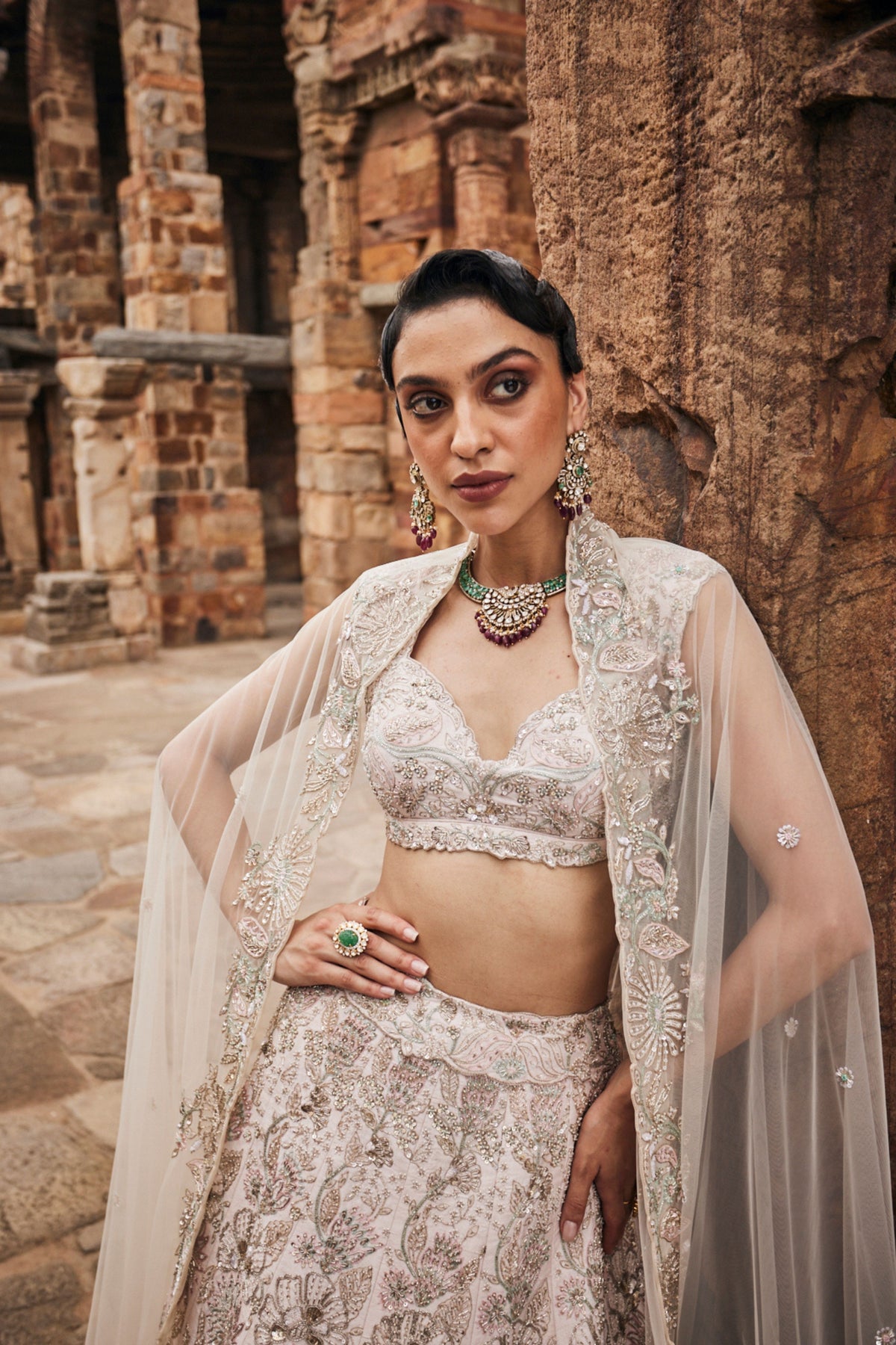 Frost Lehenga Set