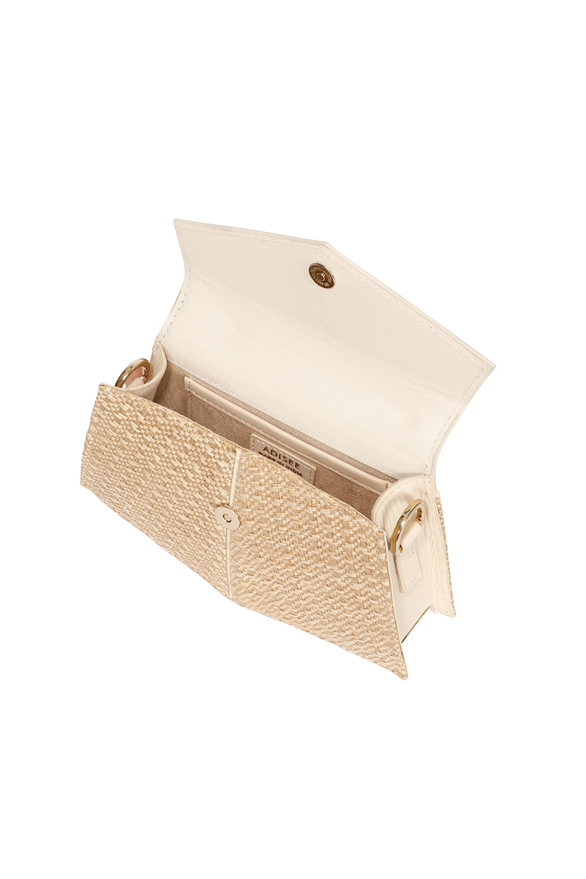 Kendal Raffia Ivory Handbag