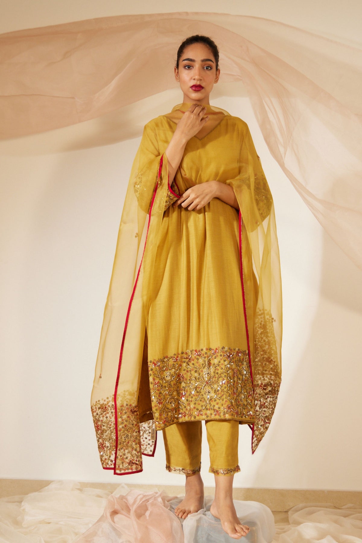 Yellow Gulaal Kurta