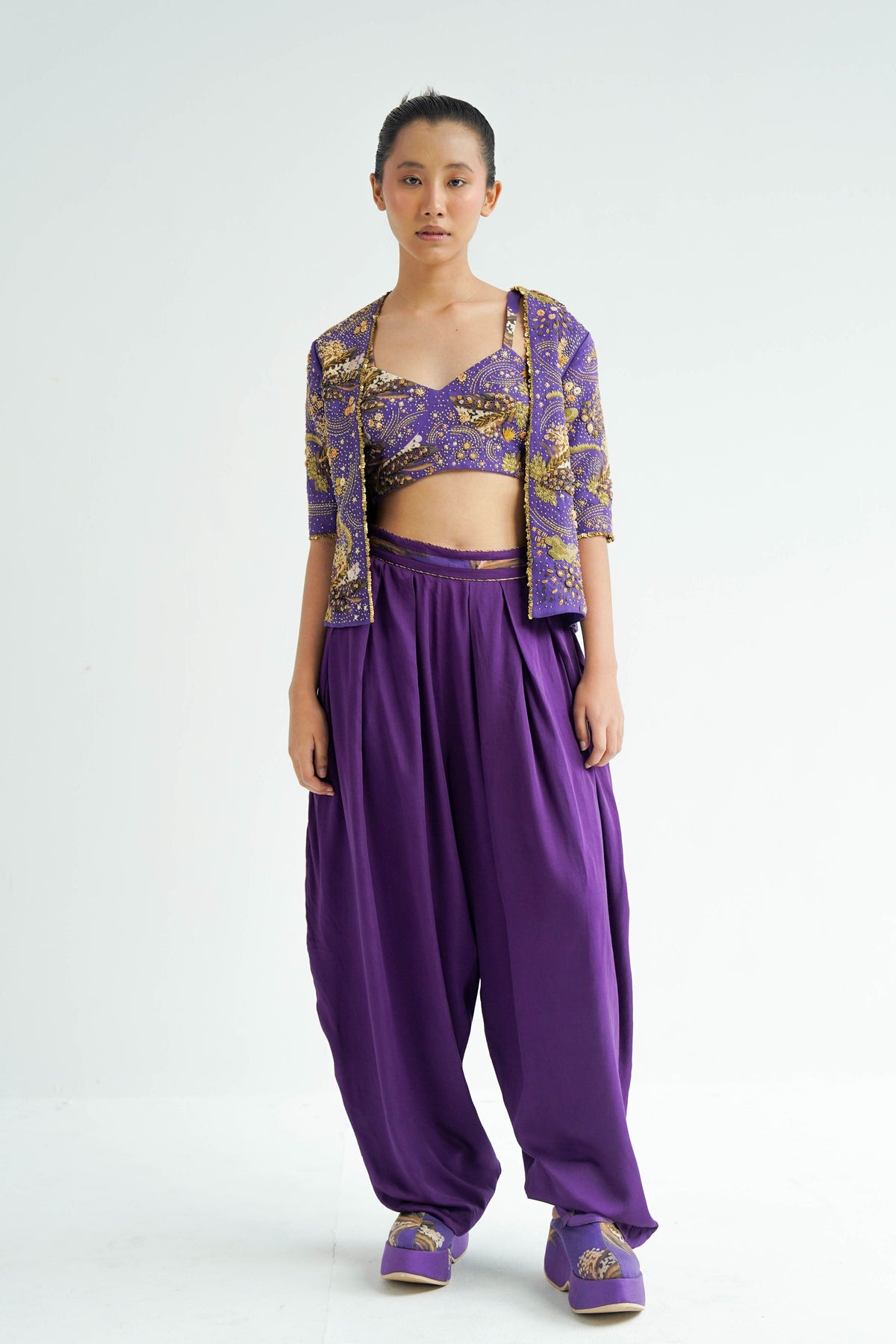 Amethyst Purple Trouser