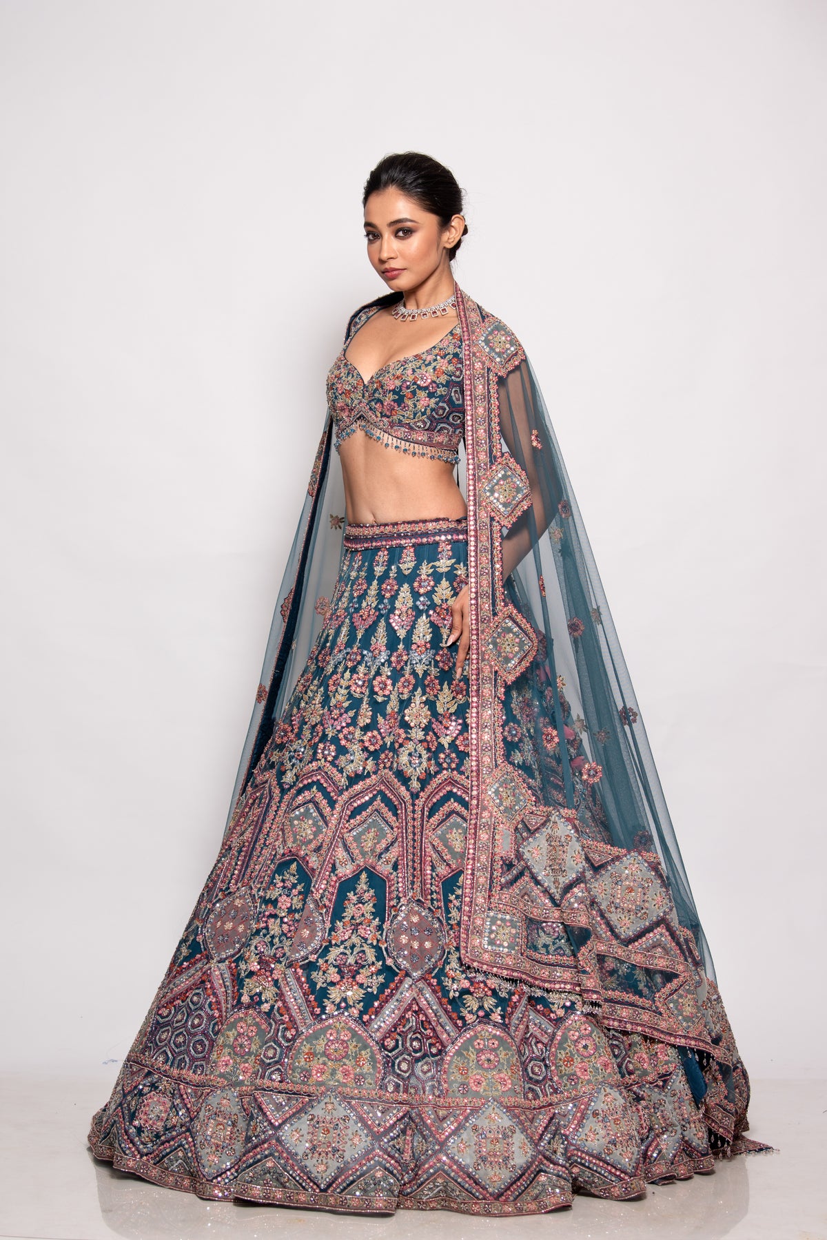 Gama Lehenga Set