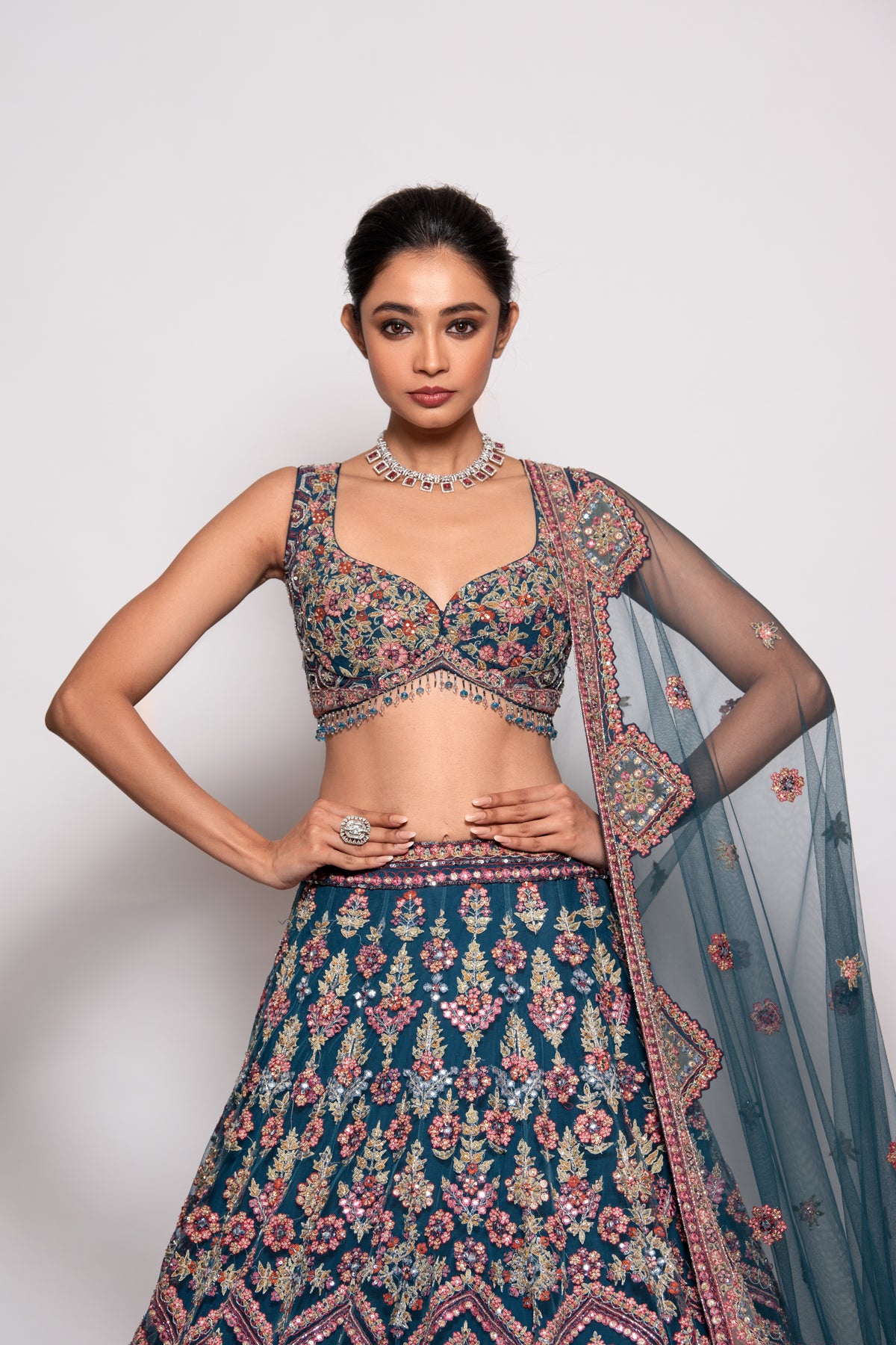 Gama Lehenga Set