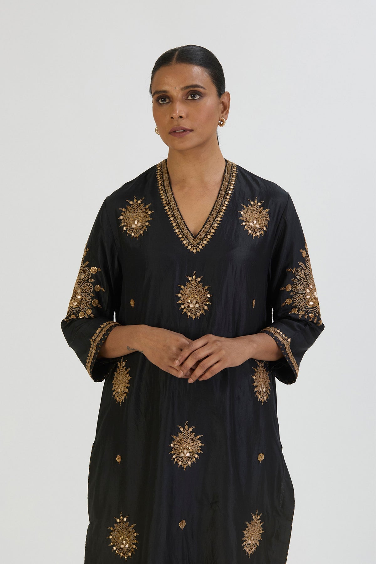 Black Tanisha Kurta and Pant