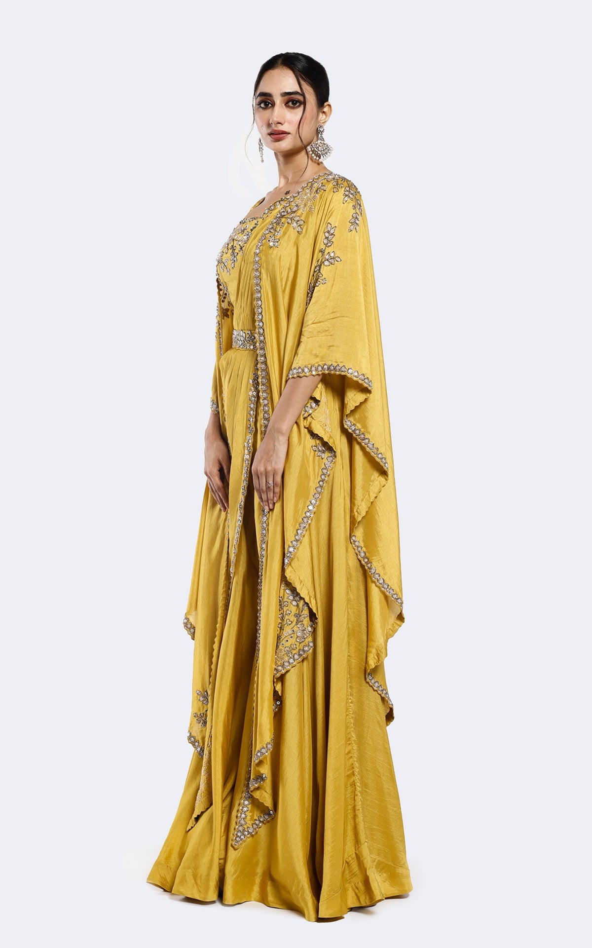 Kaftan Silk Drape Saree