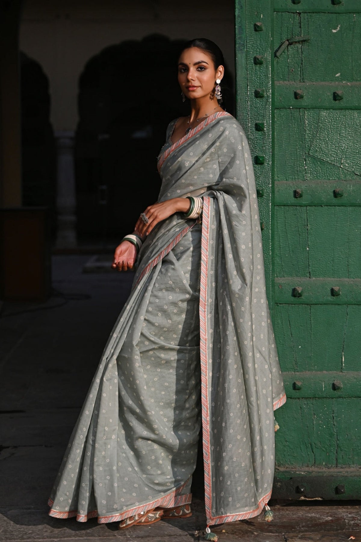 Sunehri  Saree Set