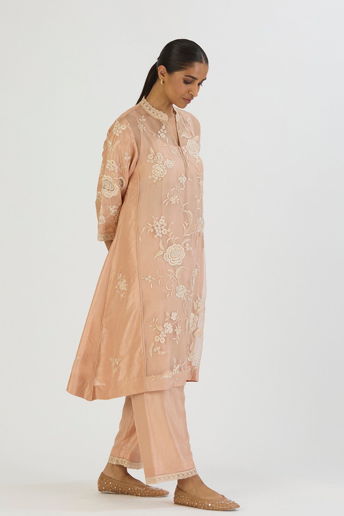 Pink Tara Kurta and Pant