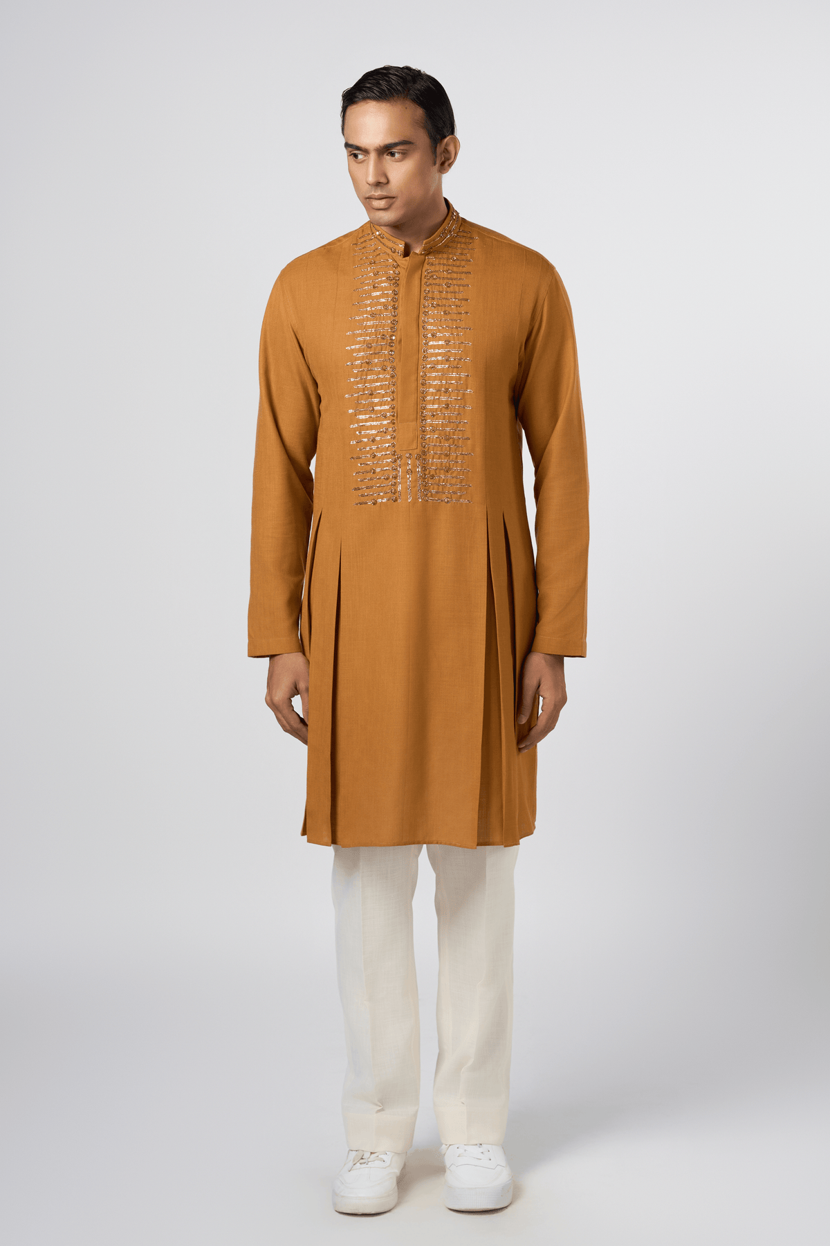 Citylight Kurta in Mustard