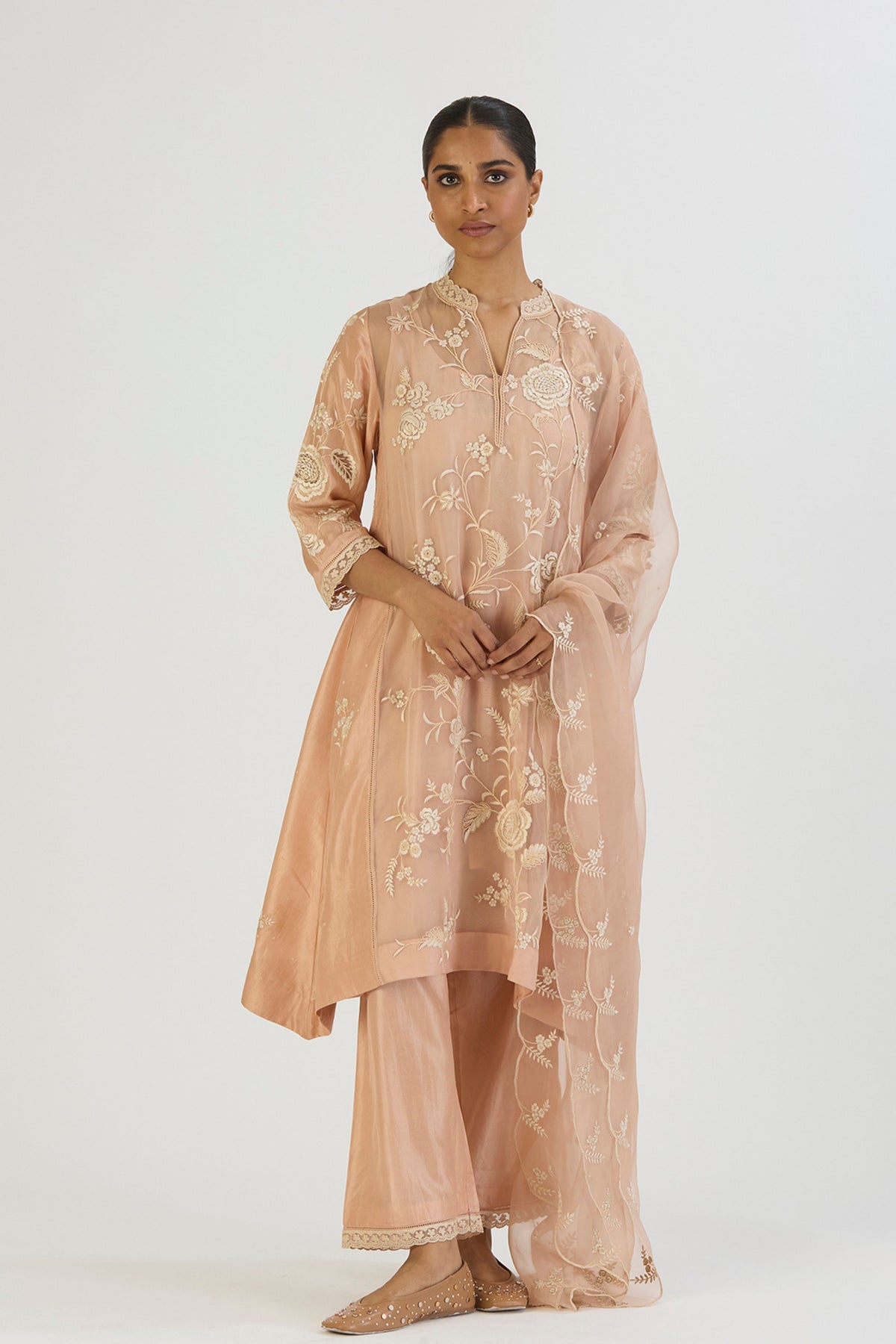 Pink Tara Kurta and Pant