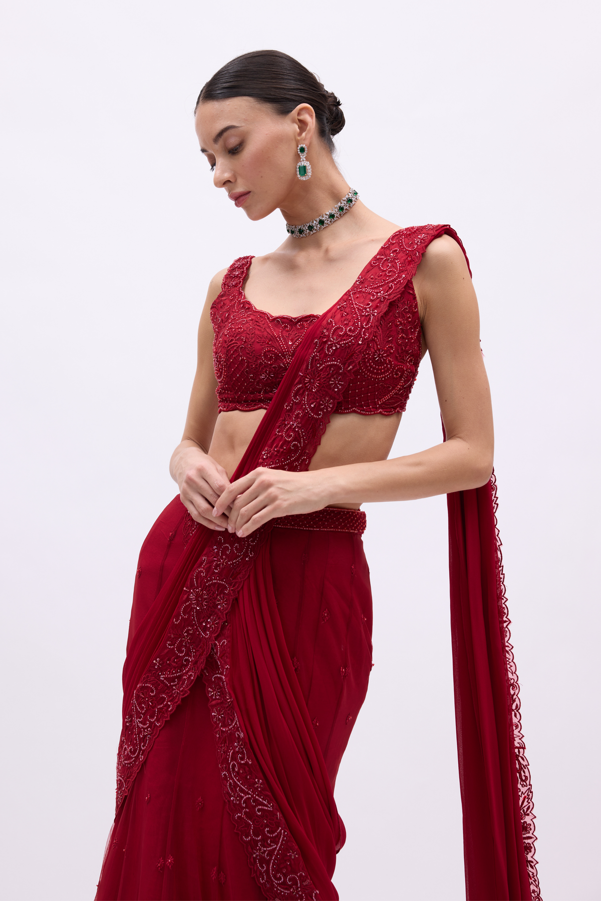 Grapevine Concept Saree