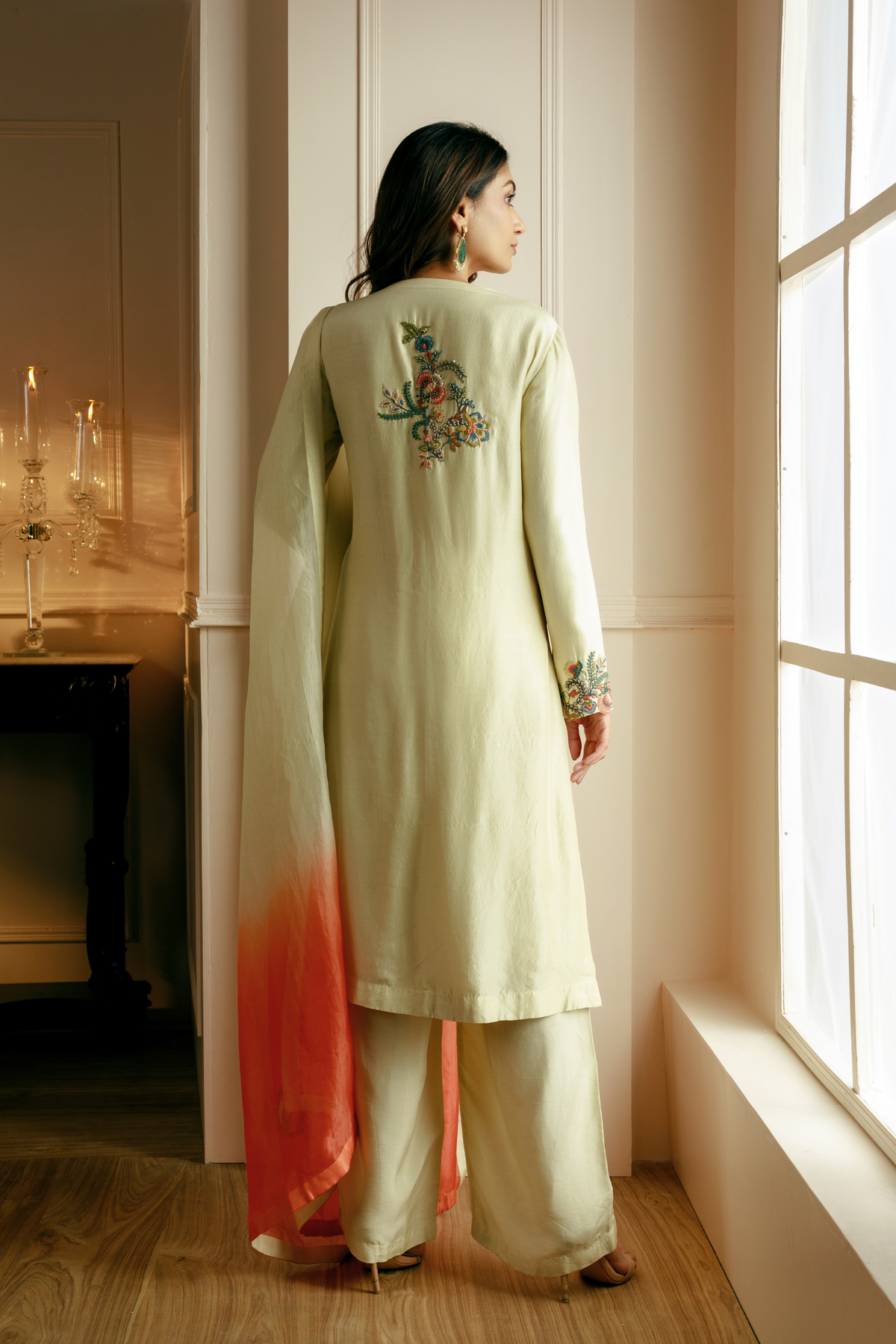 Embroidered Kurta Set