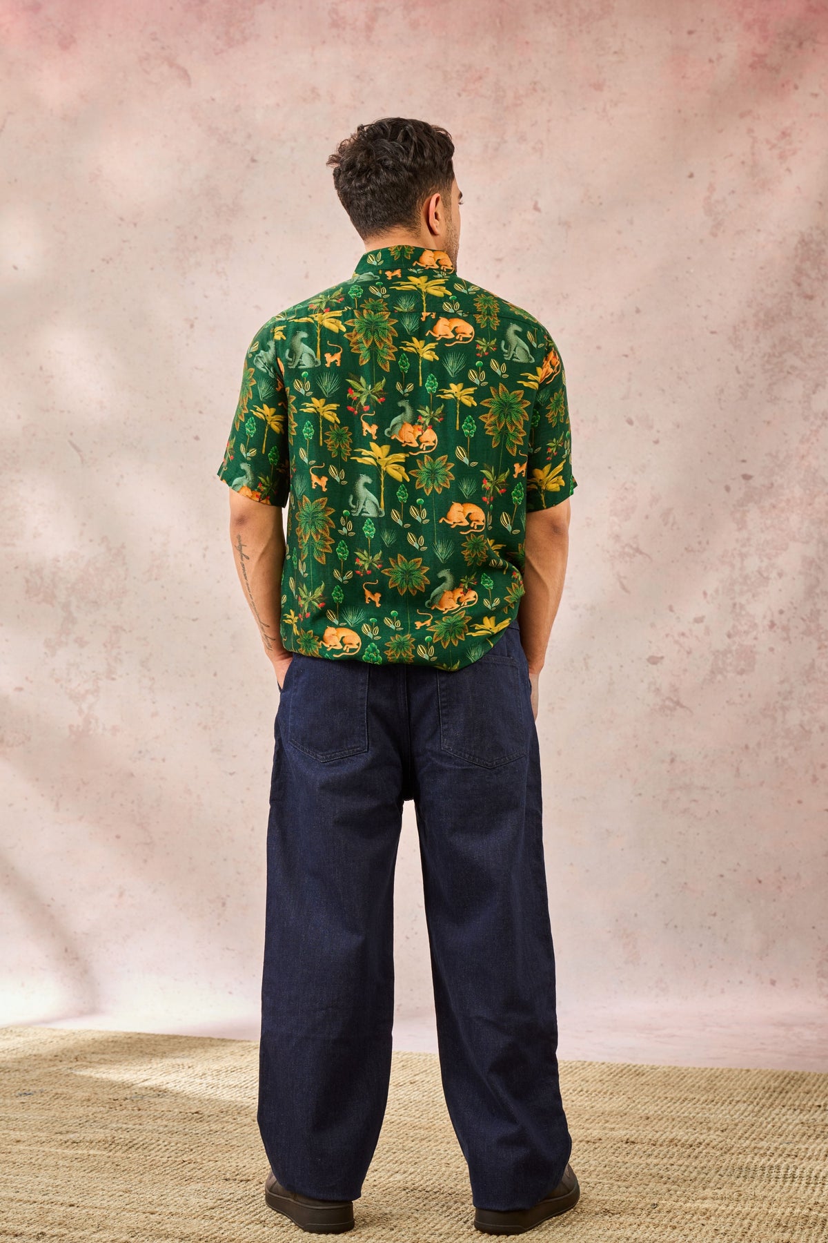 Green Tropical Rhapsody Shirt