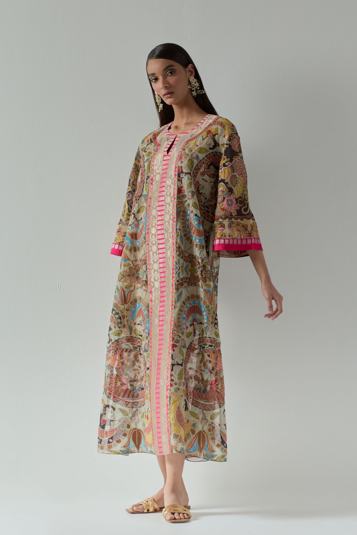 Multi Color Kaftan